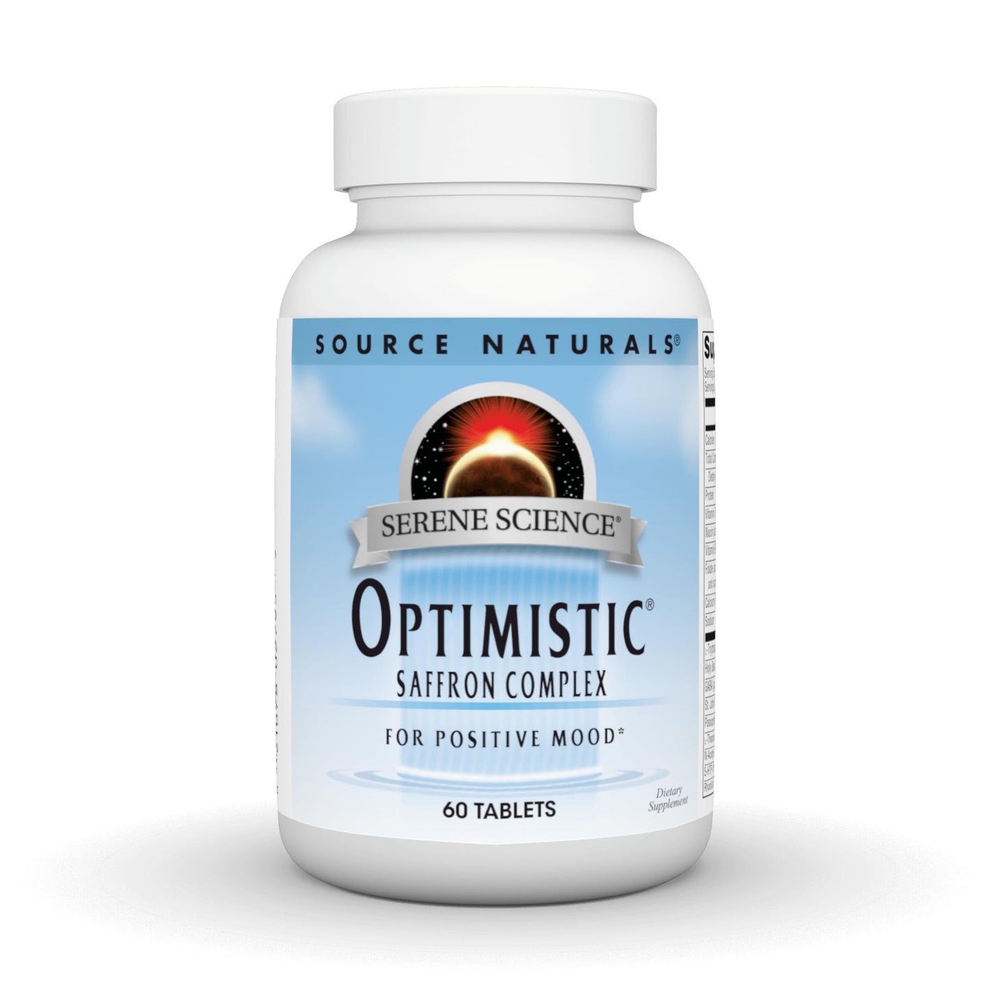 Source Naturals Serene Science Optimistic Saffron Complex 60 Tablets