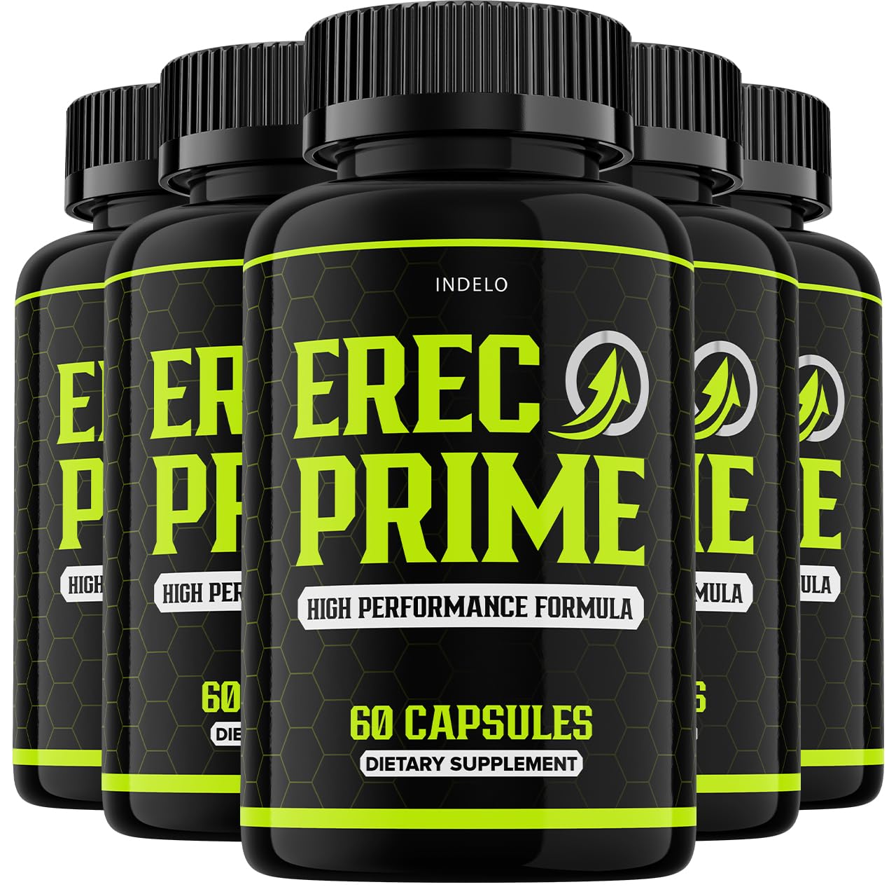 Indelo ErecPrime for Men Capsules, 300 Count