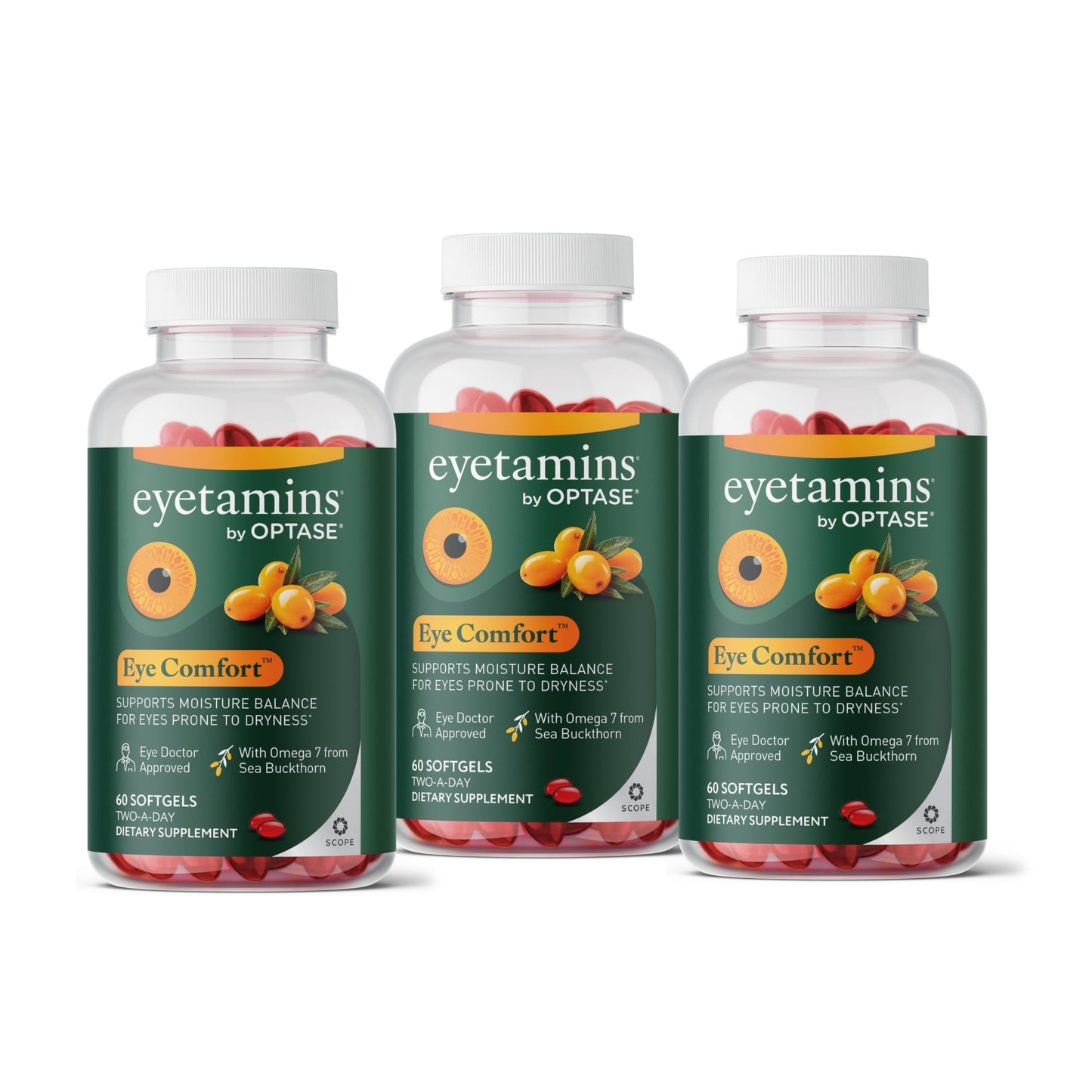 eyetamins Eye Comfort Softgels 60 Count