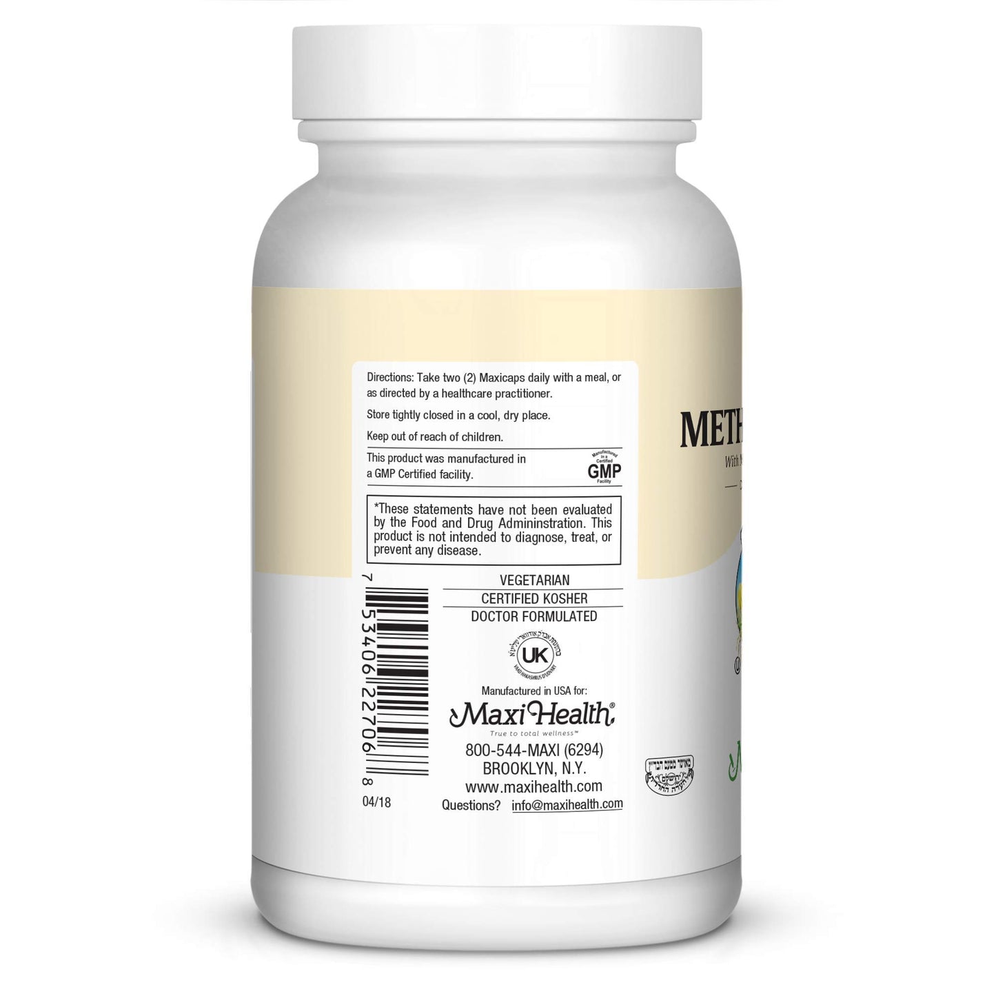Maxi Health Maxi Methyl DMG Plus 60 Capsules