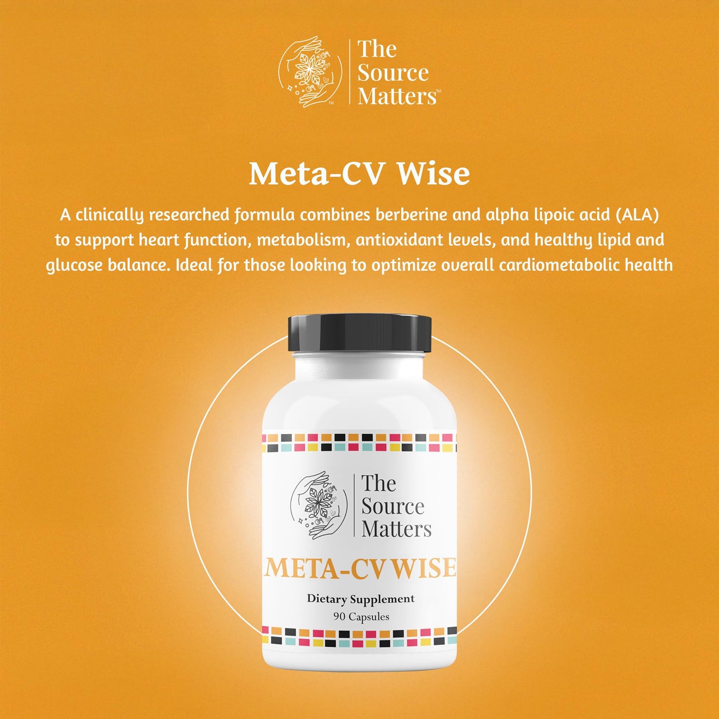 THE SOURCE MATTERS Meta-CV Wise Dietary Supplement Capsules 90