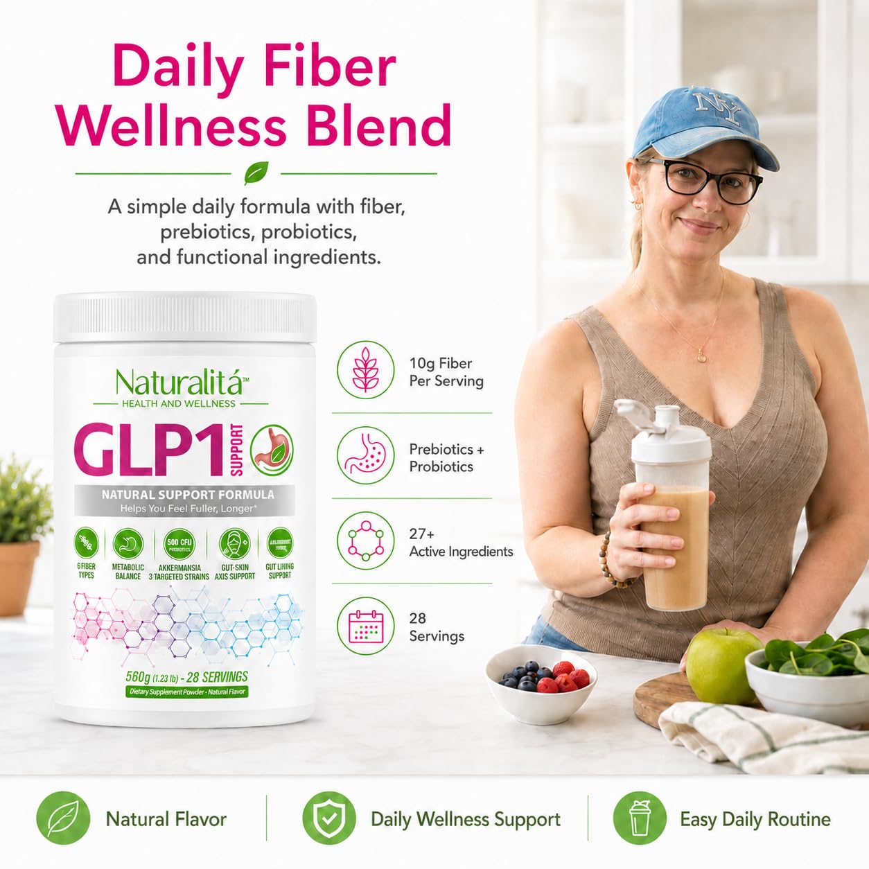 Naturalitá Health and Wellness Naturalita Fiber Powder Powder 39.5