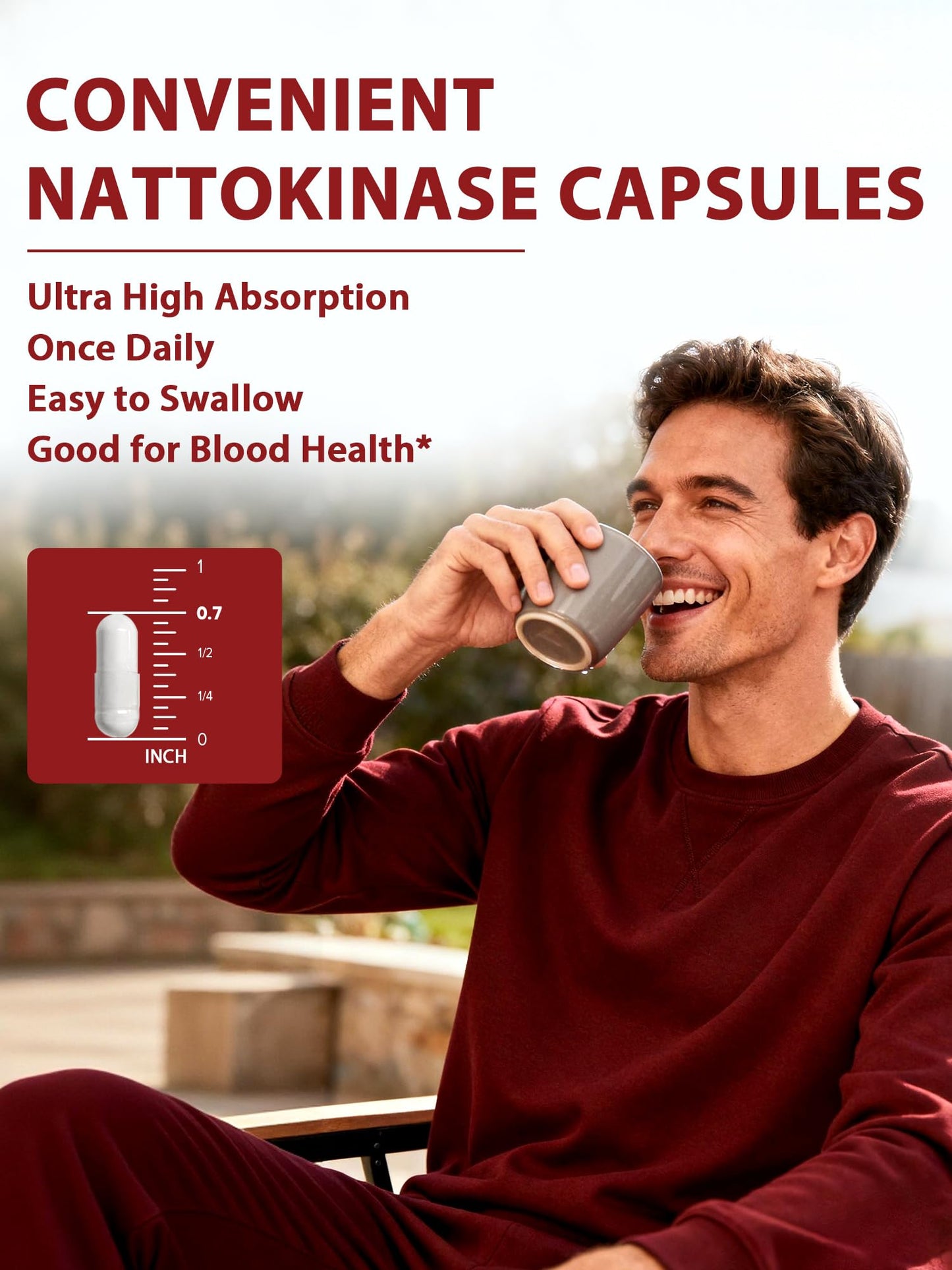 Vitacook Nattokinase 4000 FU Per Serving Capsules, 60 Count