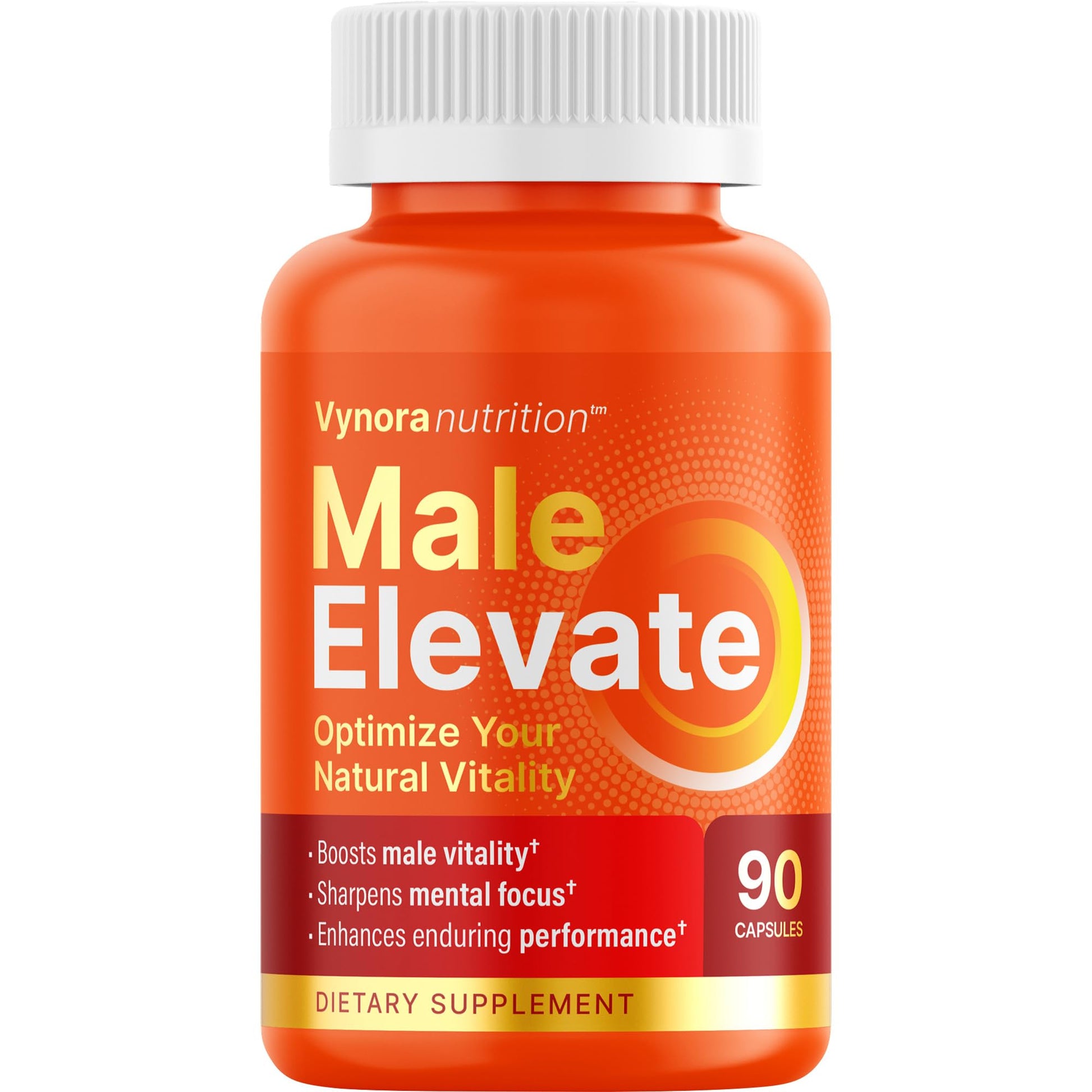 Vynora Nutrition Testosterone Booster for Men Capsule 90 Count