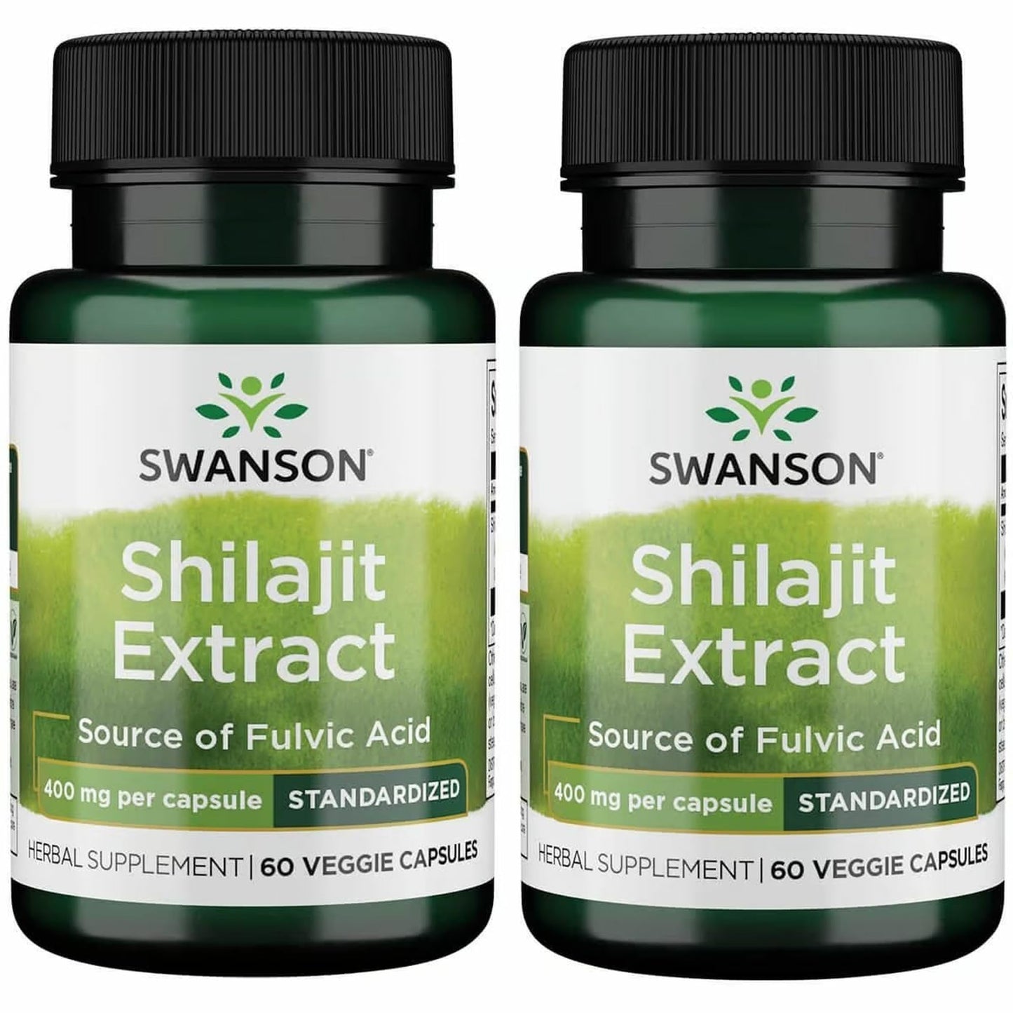 Swanson Shilajit Extract Veggie Capsules 120 Count