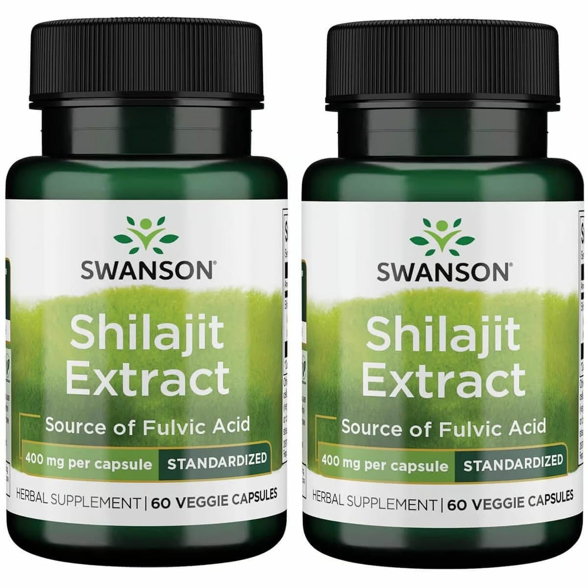 Swanson Shilajit Extract Veggie Capsules 120 Count