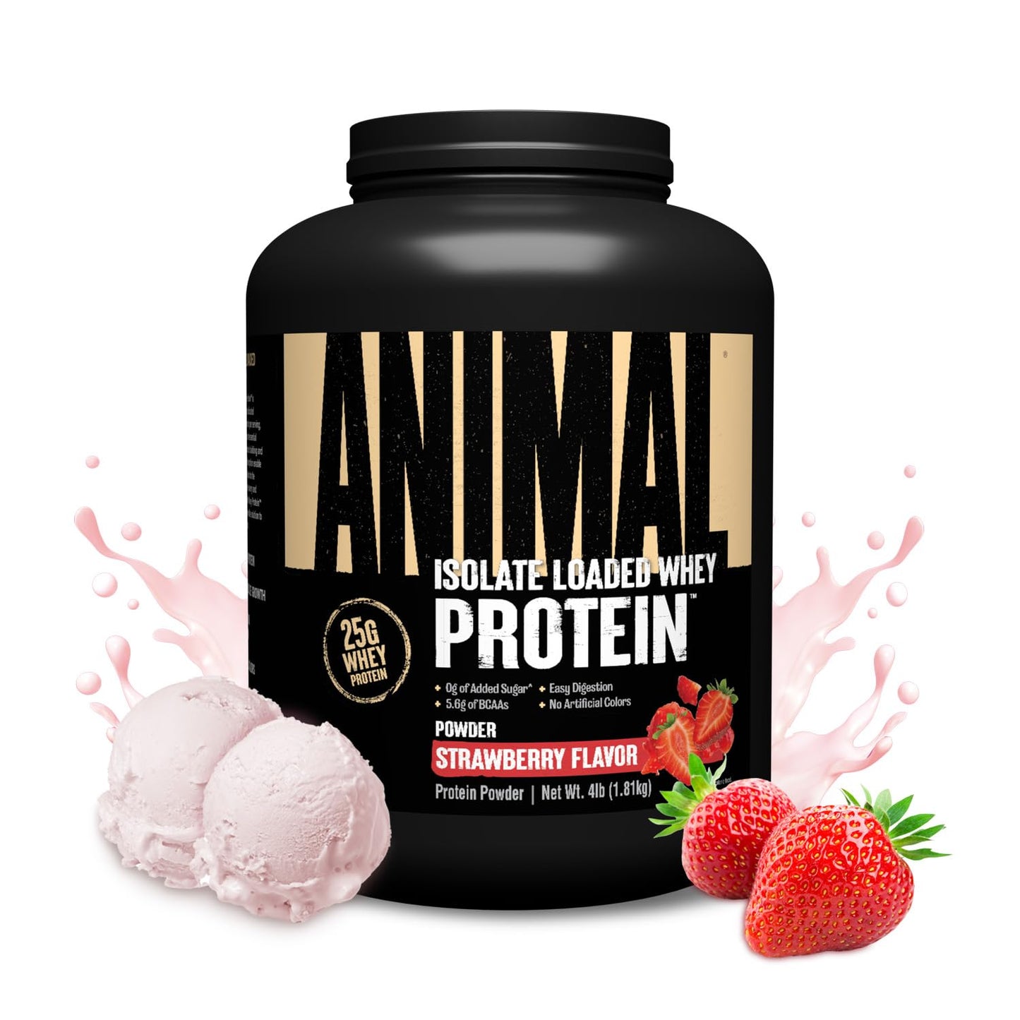 Animal Whey Isolate Protein Powder 64 Servings