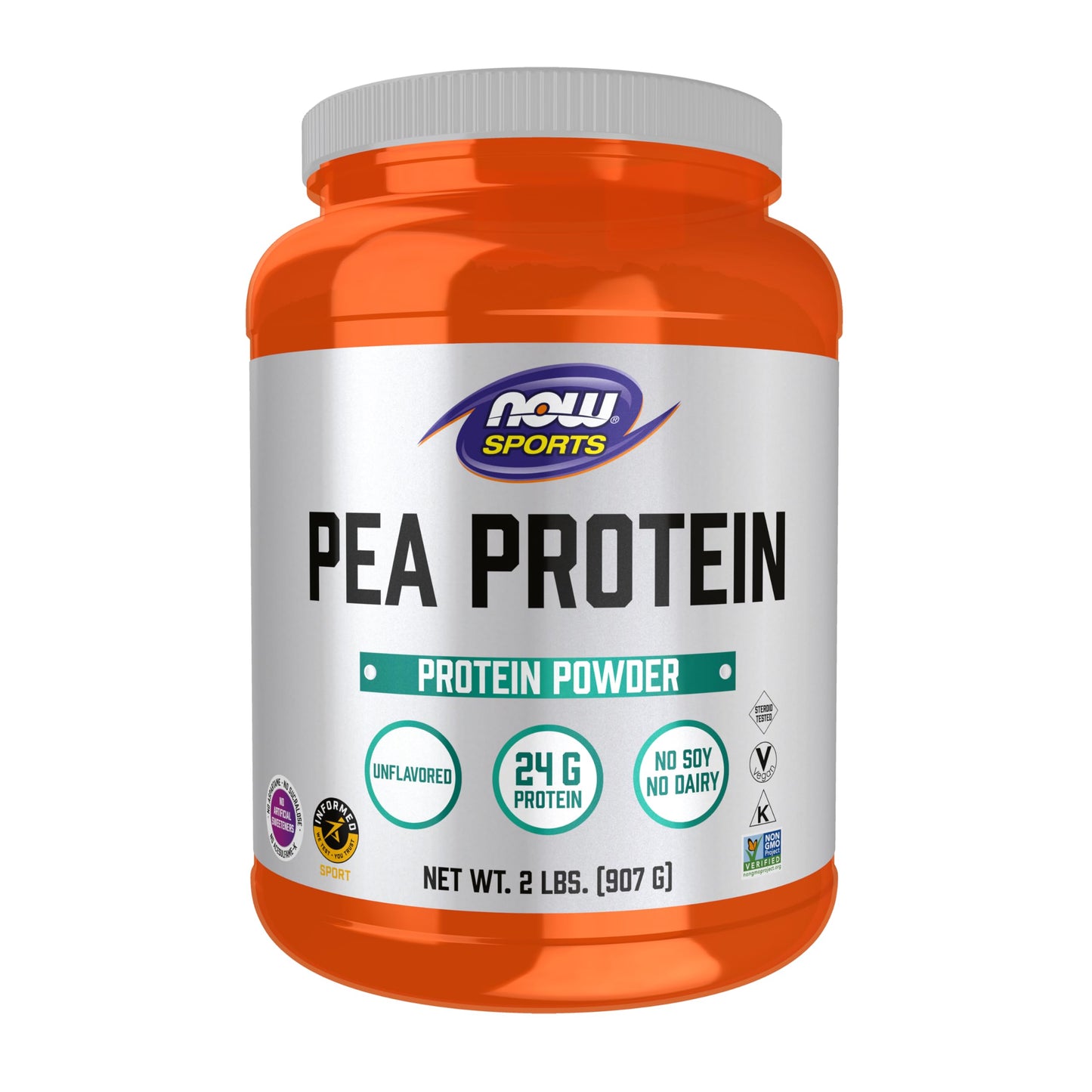 NOW Foods Pea Protein Powder, 32 oz