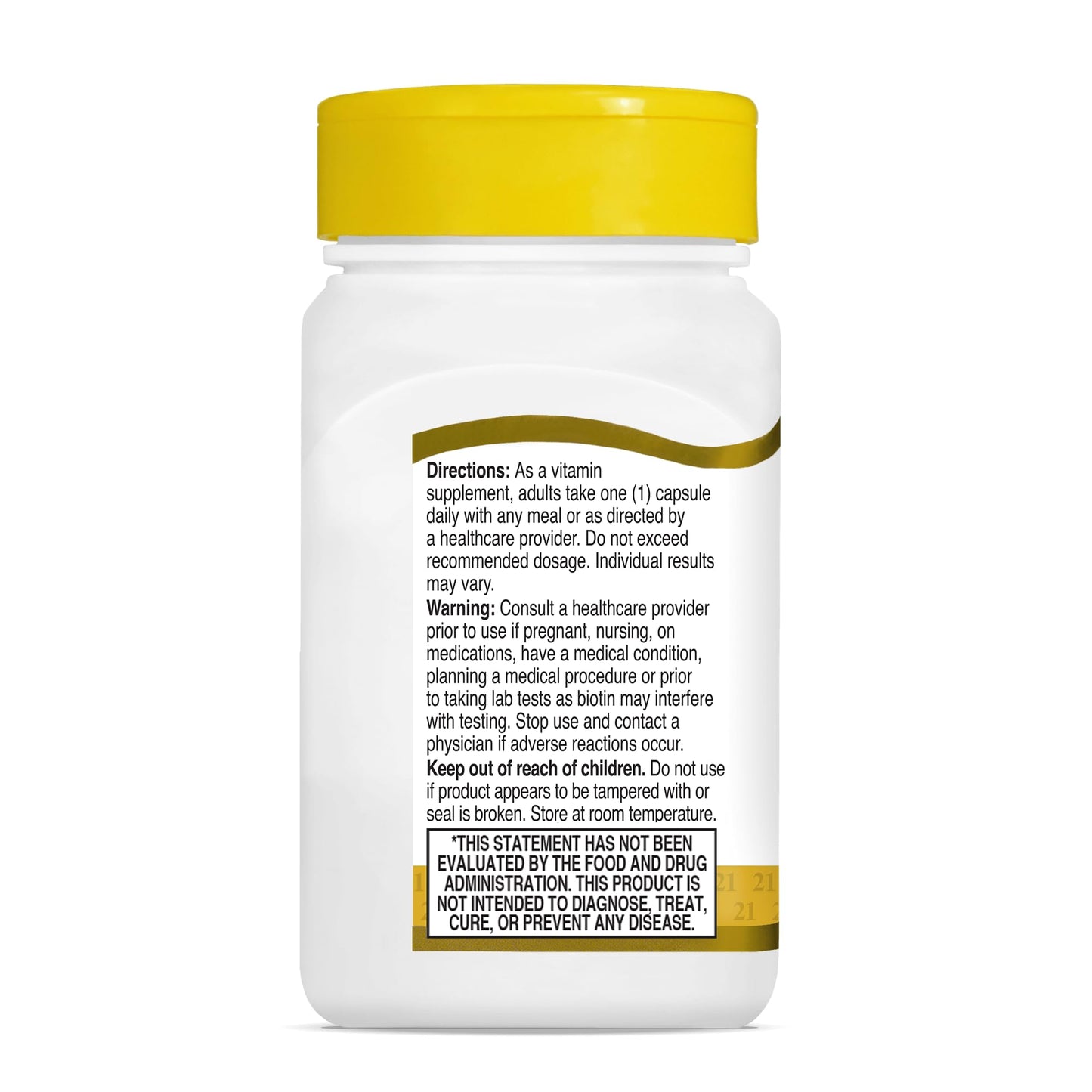 Biotin 5000 mcg Capsules, 110 Count