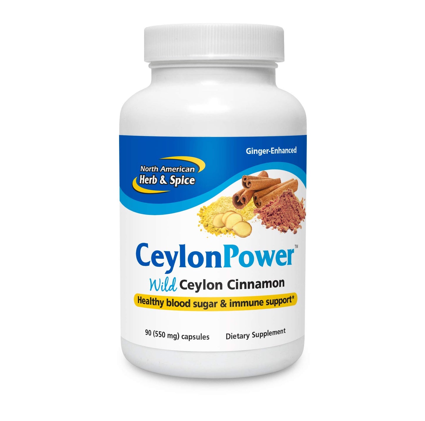 North American Herb & Spice CeylonPower Capsules 90