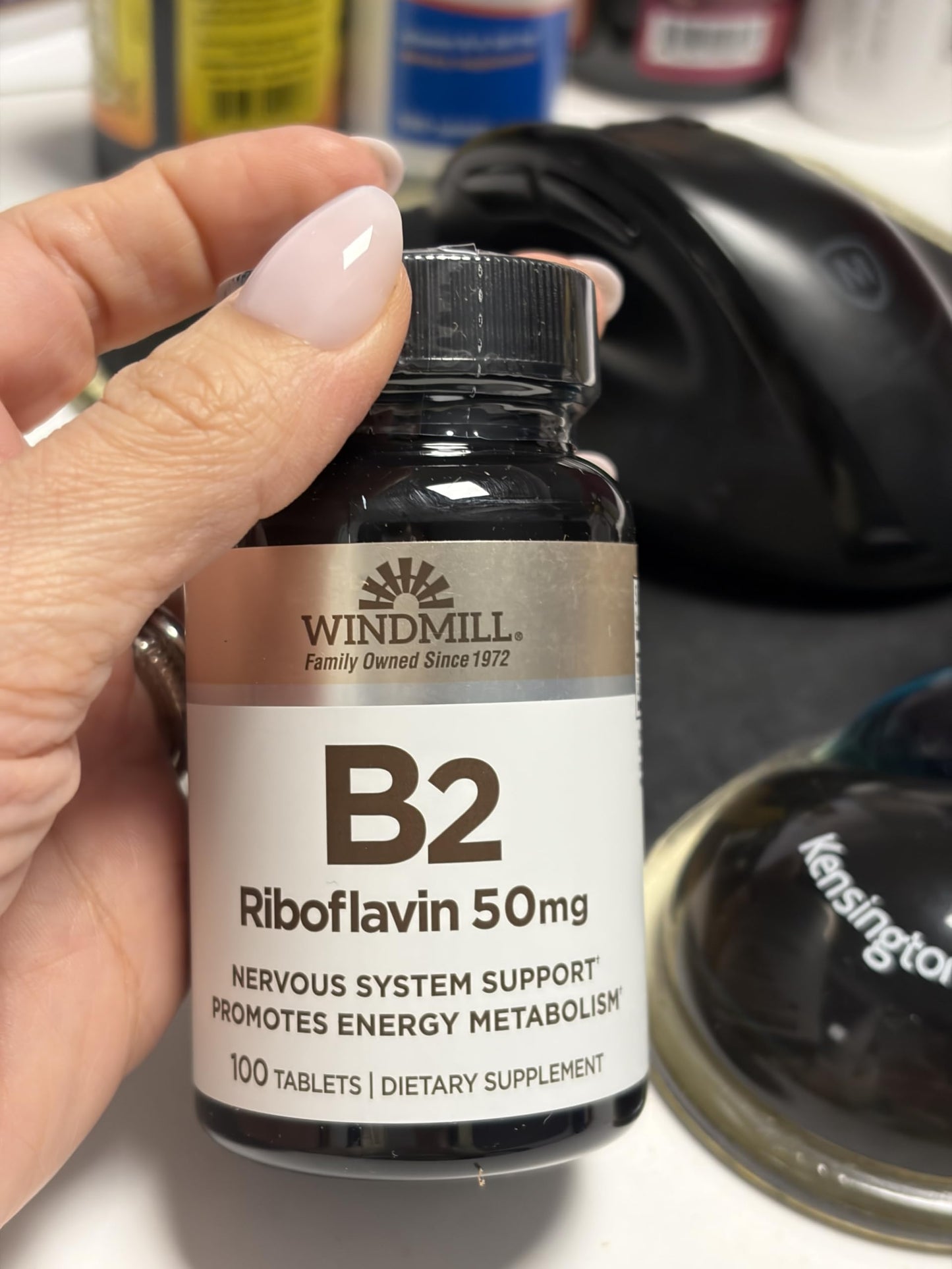 Windmill Vitamin B-2 50 mg Tablets, 600 Tablets