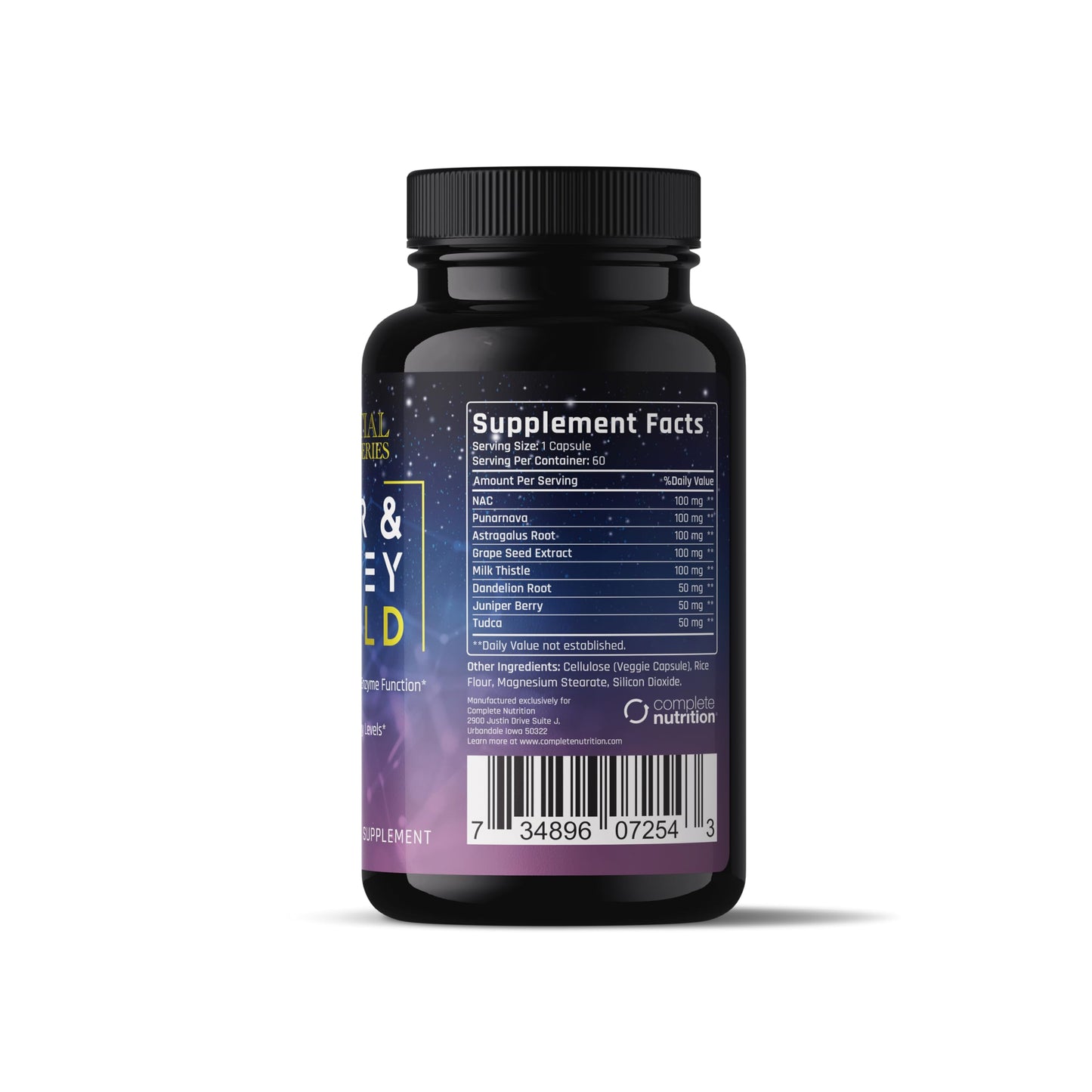 Complete Nutrition Liver & Kidney Shield Capsules 60 Capsules