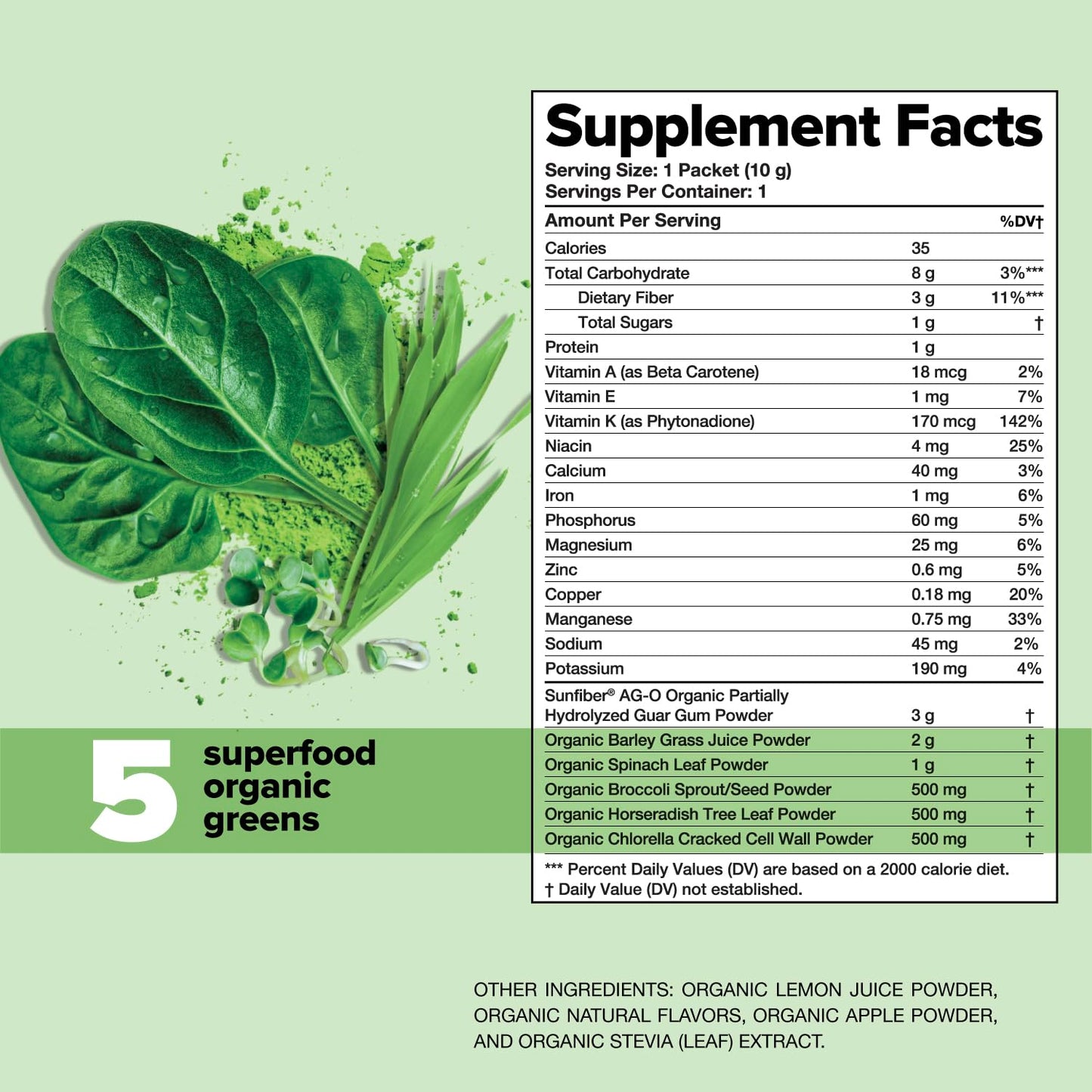 Complement Daily Greens Powder 0.4