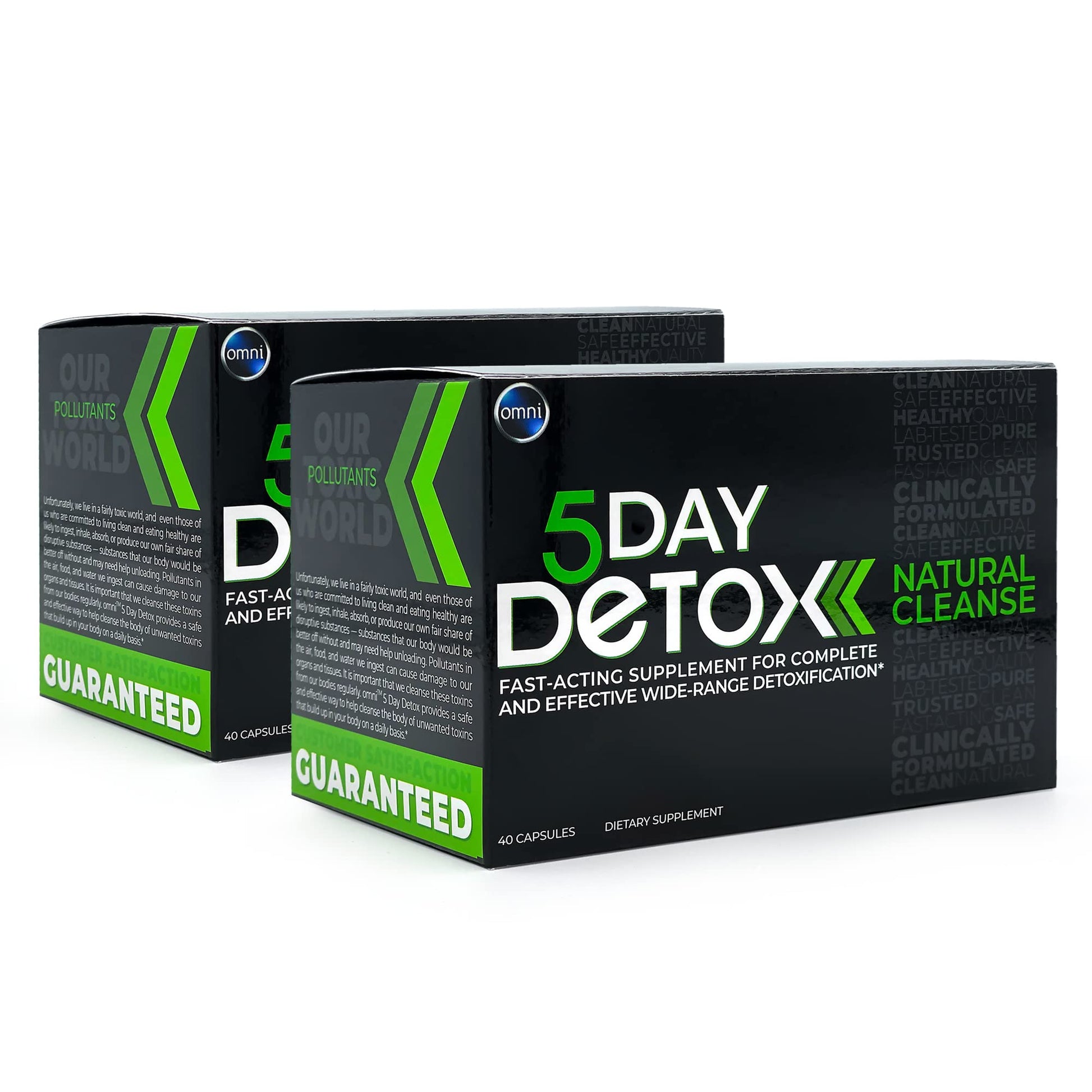 Wellgenix Omni 5 Day Detox Cleanse Capsule, 40 Capsules