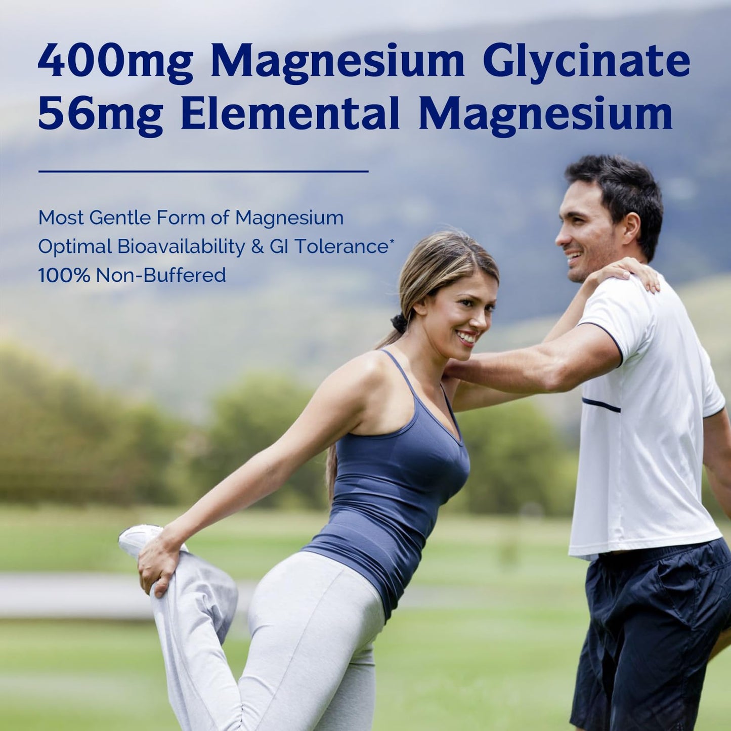 Innate Vitality Magnesium Glycinate 400mg, 240 Capsules