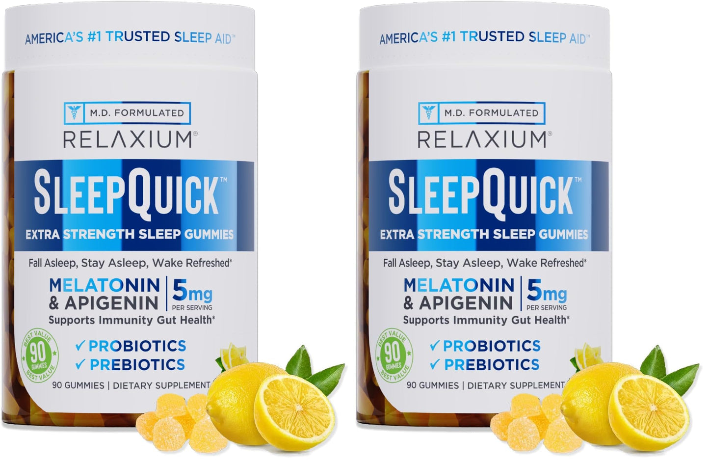 Relaxium SleepQuick Gummies 180 Gummies