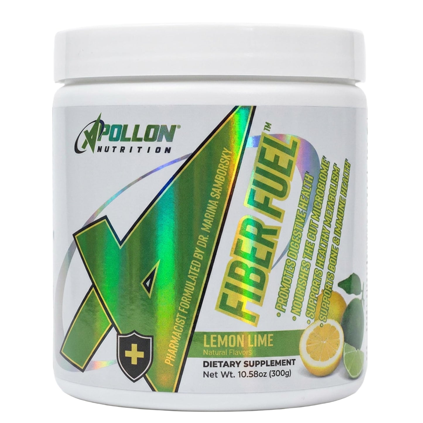 Apollon Nutrition Fiber Fuel Powder 10.58 Ounce