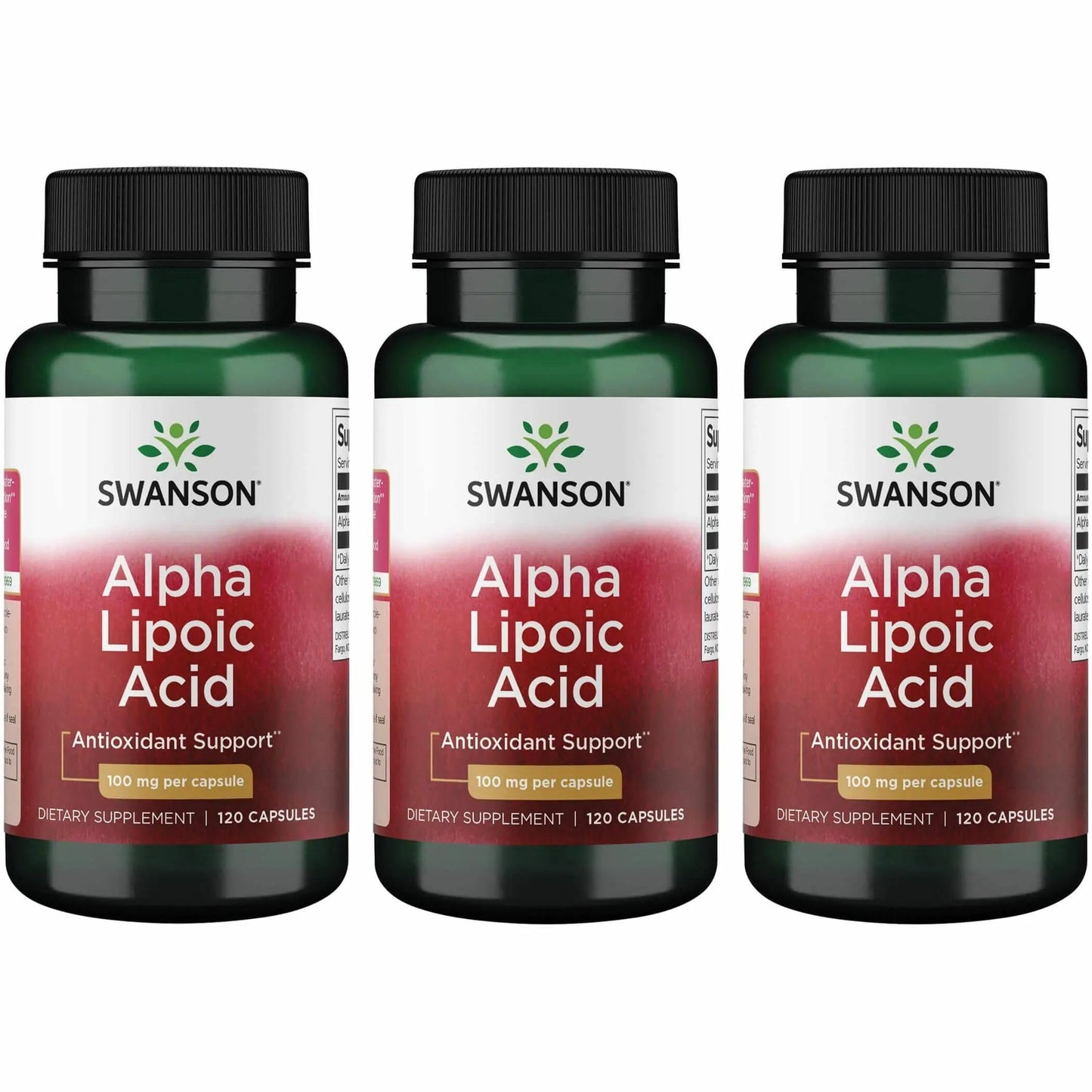 Swanson Alpha Lipoic Acid Capsules 360