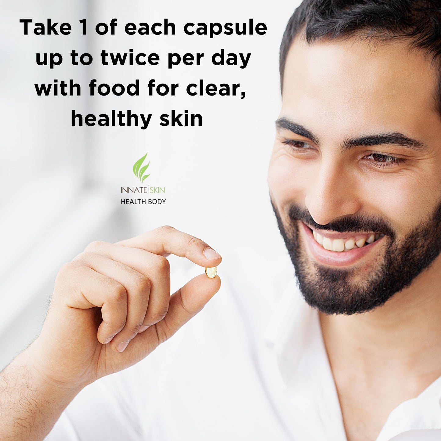 Innate Skin Clear Skin Acne Vitamins 60 Capsules