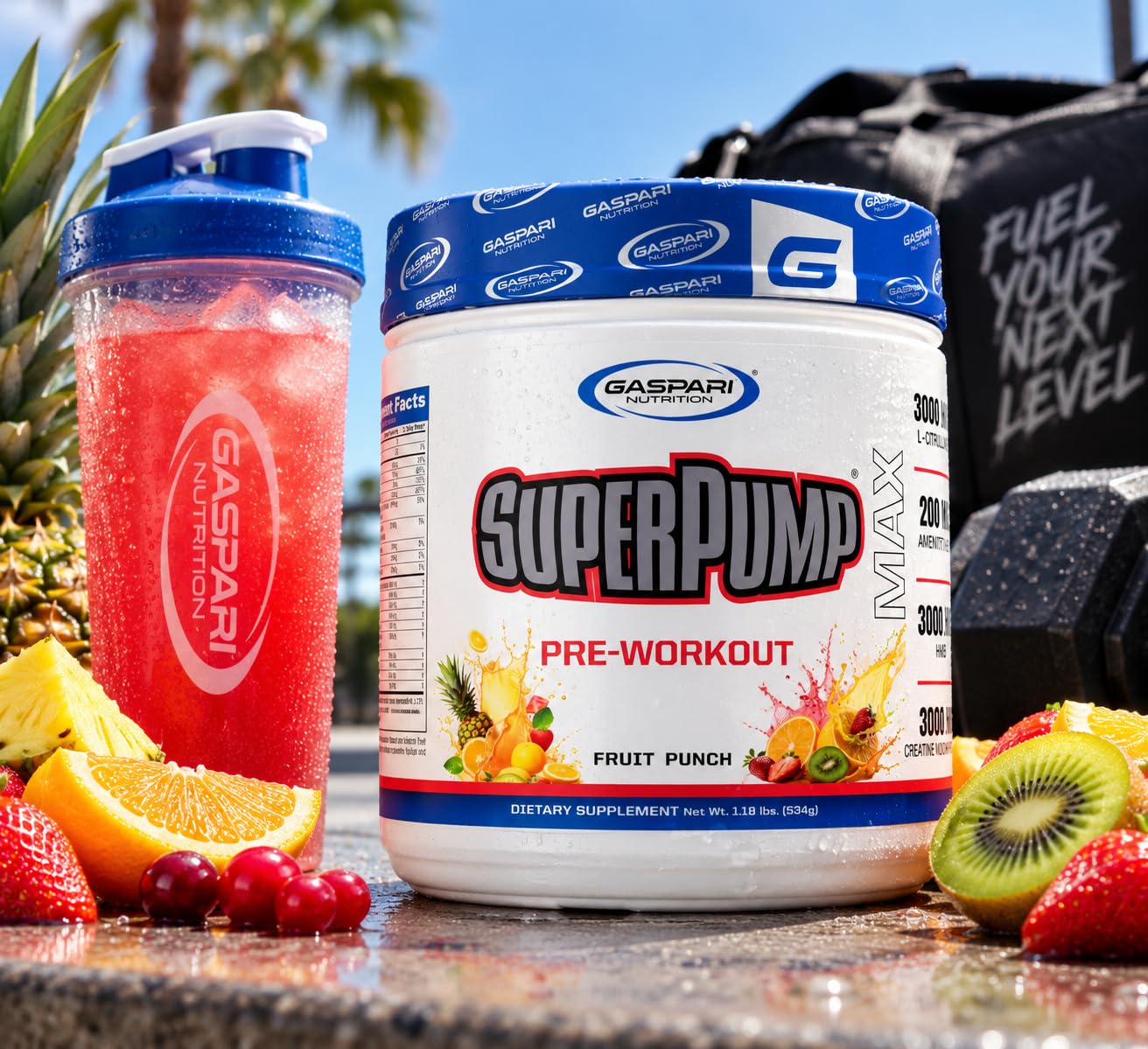 Gaspari Nutrition SuperPump MAX Powder, 30 Servings