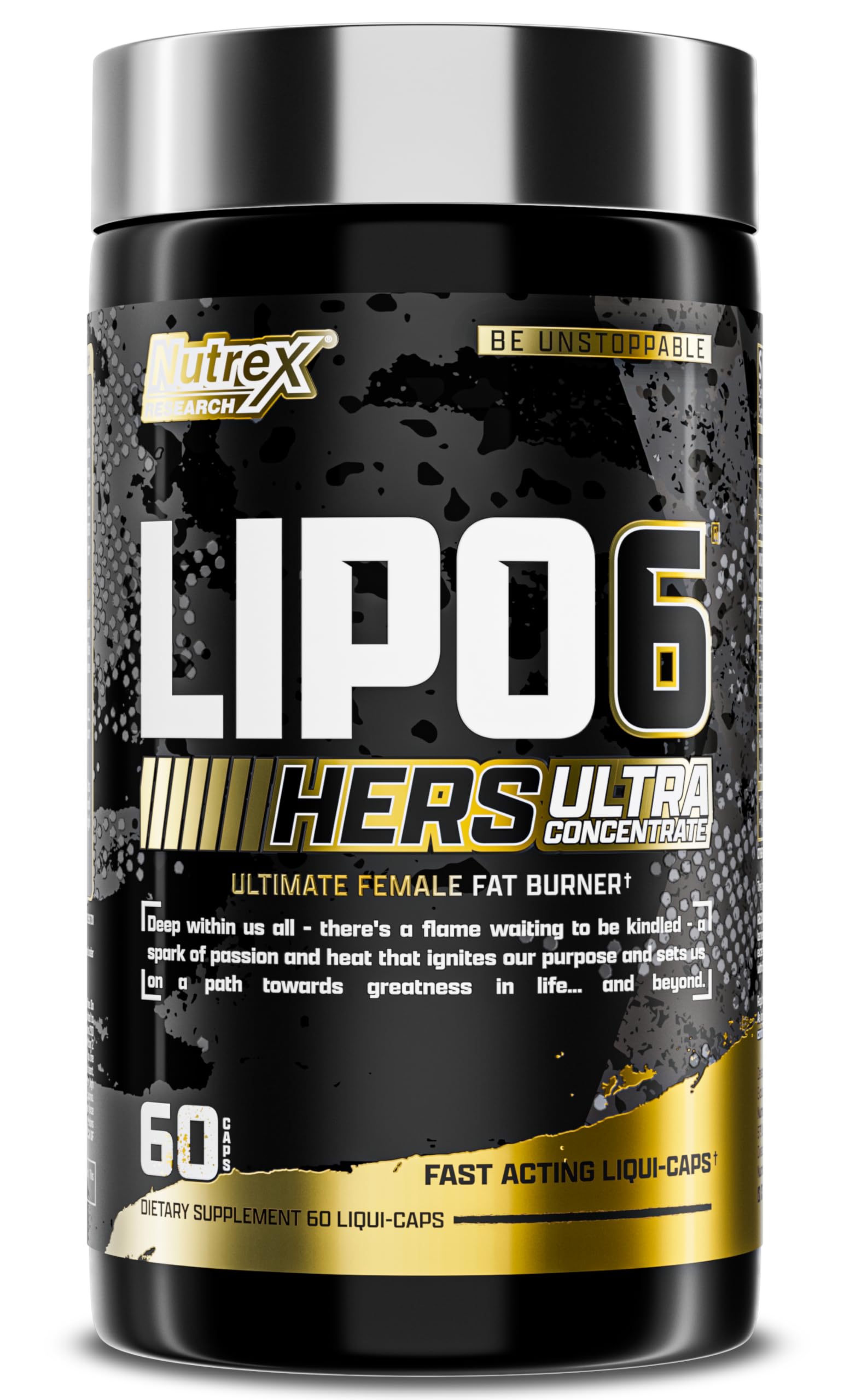 Nutrex Research Lipo-6 Black Hers Ultra Concentrate Capsule 60 Count
