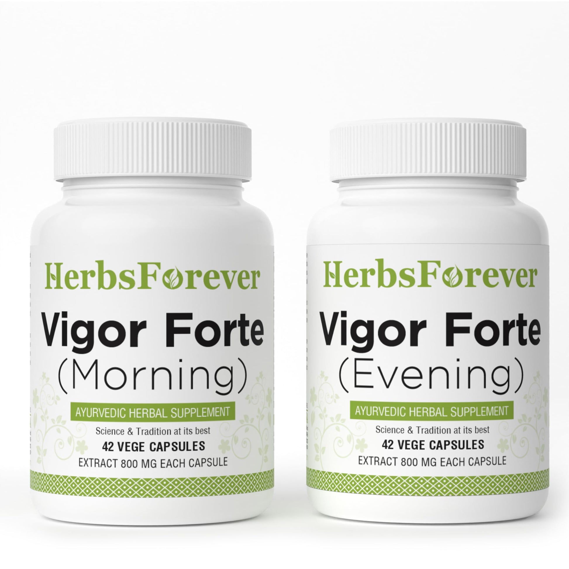 Herbsforever Vigor Health Forte Combo Capsules 84 Count