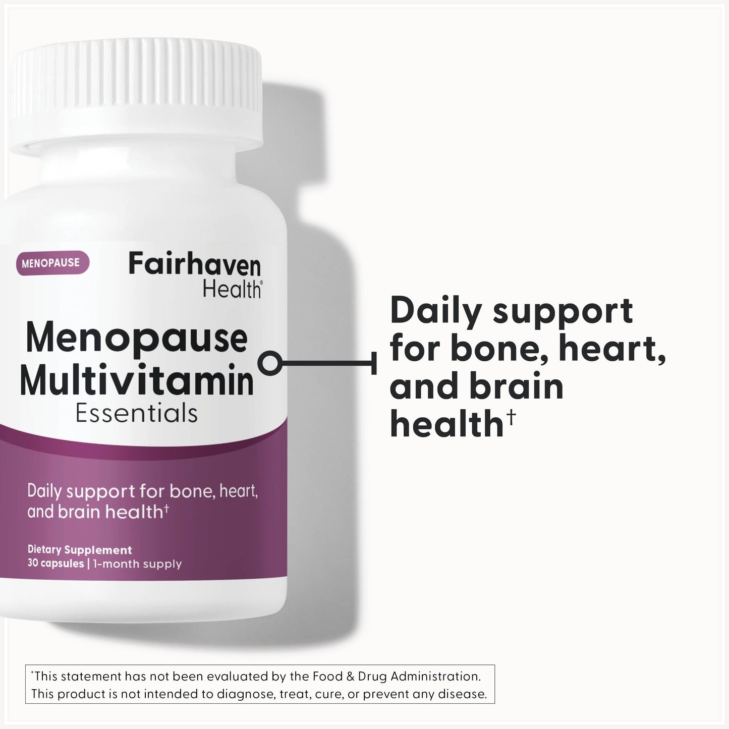 Fairhaven Health Menopause Multivitamin Essentials Capsules 30 Count