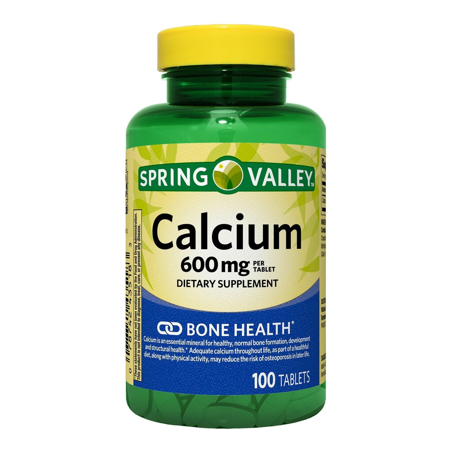 BASKETGOODS Calcium 600mg Natural Bone Health Tablets - 300 Tablets