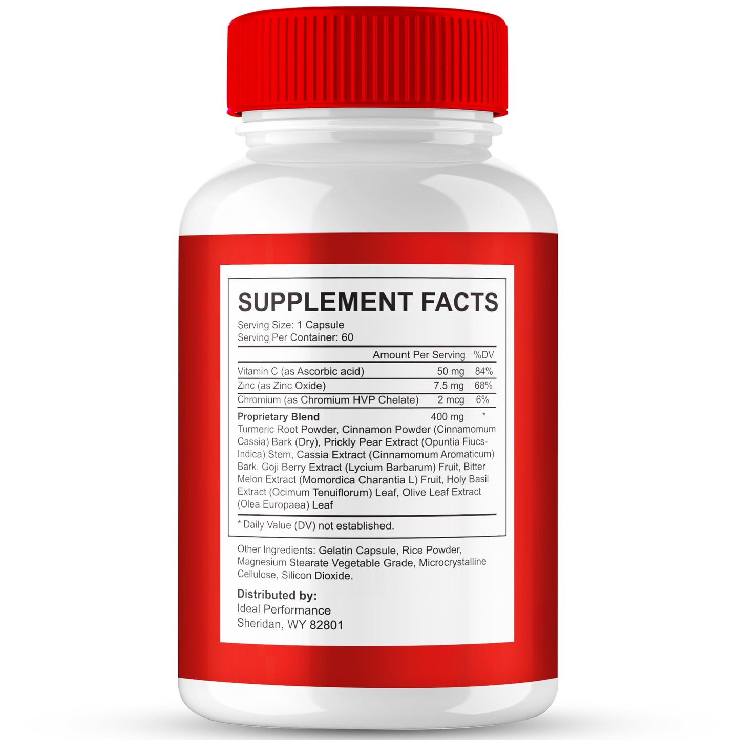 IDEAL PERFORMANCE GlucoSense Capsules 300 Count