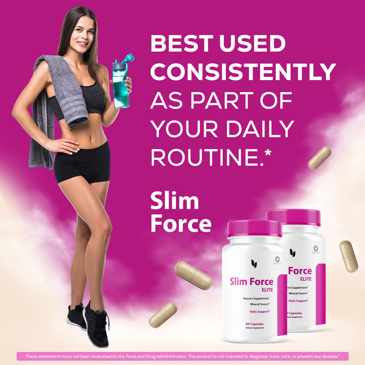 OVICIA SlimForce Capsules, 60 Capsules