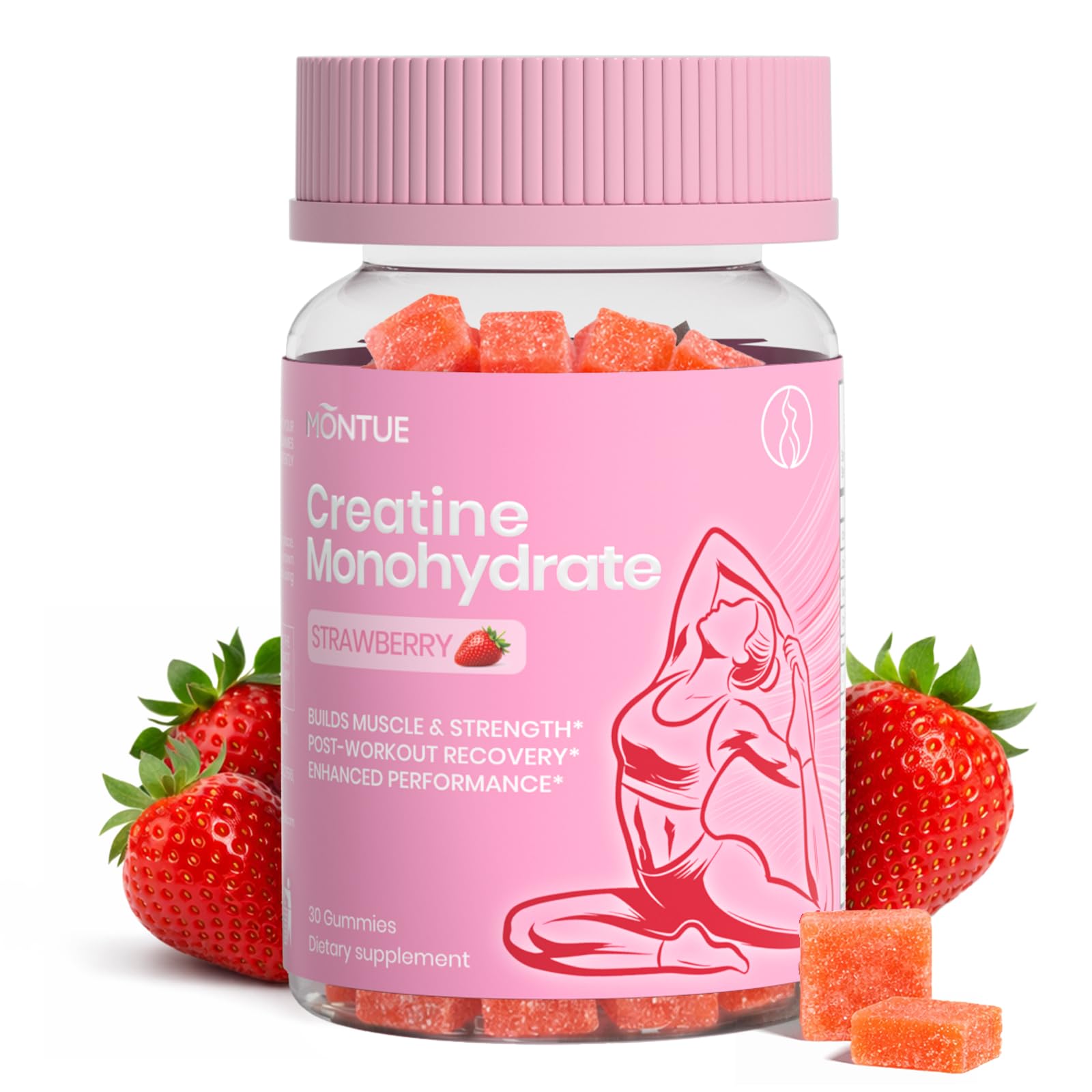 Montue Creatine Gummies for Women 30 Count
