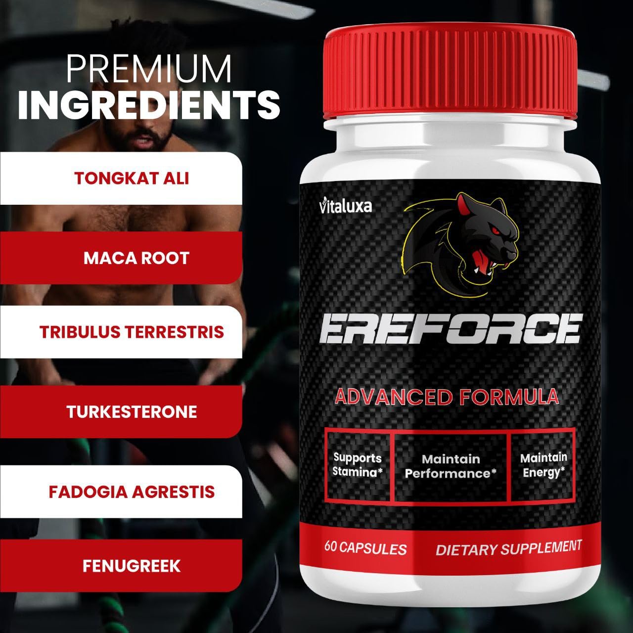 Vitaluxa Ereforce 300 Capsules