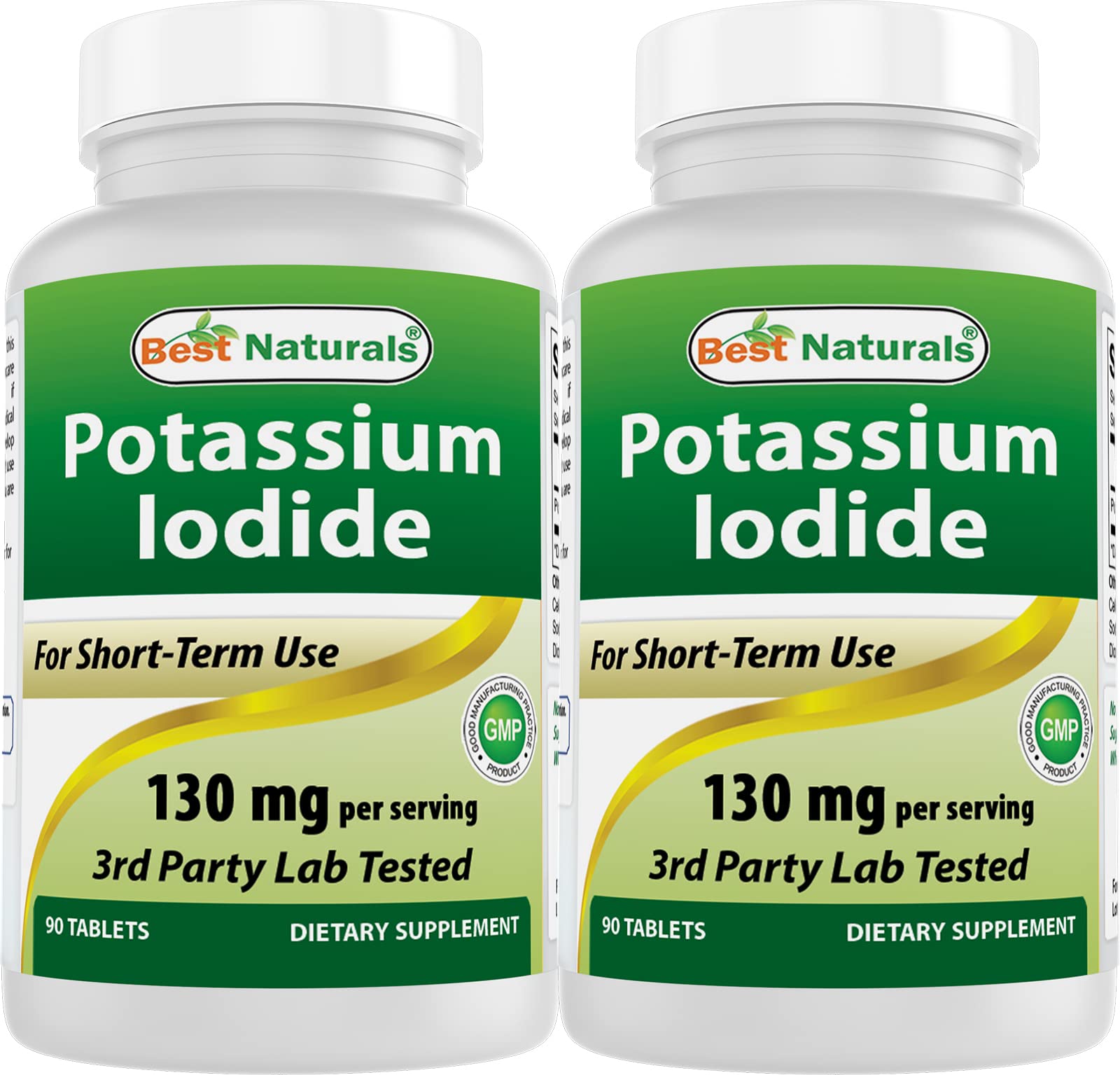 Best Naturals Potassium Iodide 130 mg Tablet 180 Count