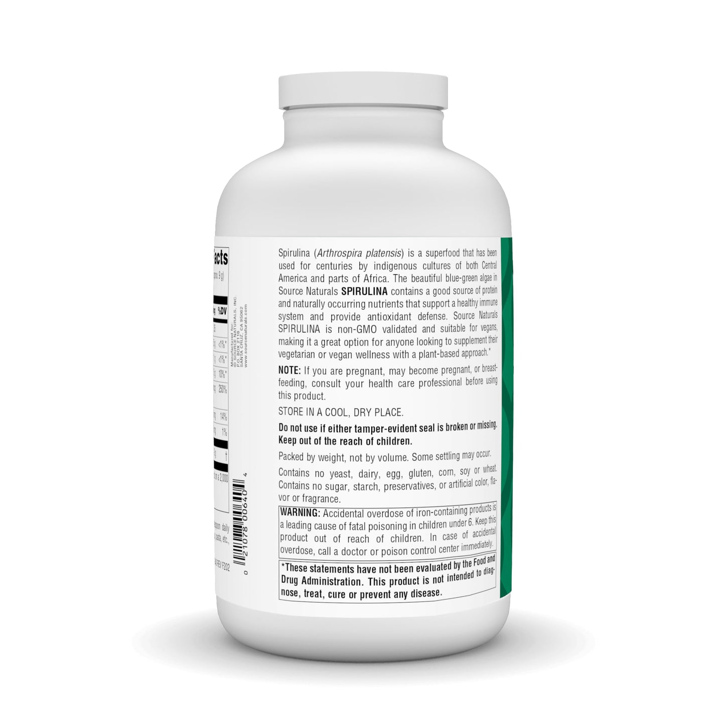 Source Naturals Spirulina Powder 16 oz