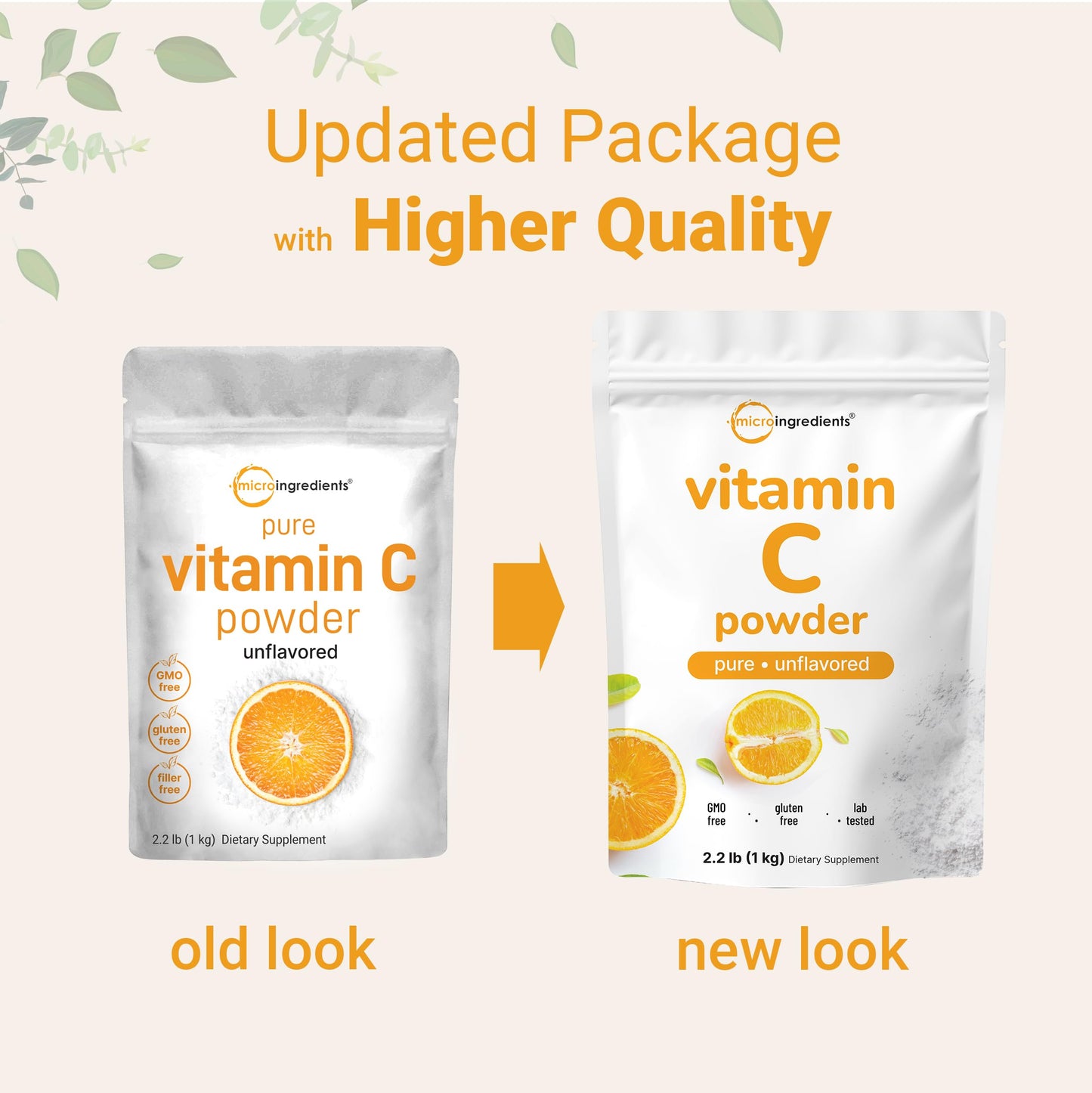 Micro Ingredients Pure Vitamin C Powder 35.2 Ounces