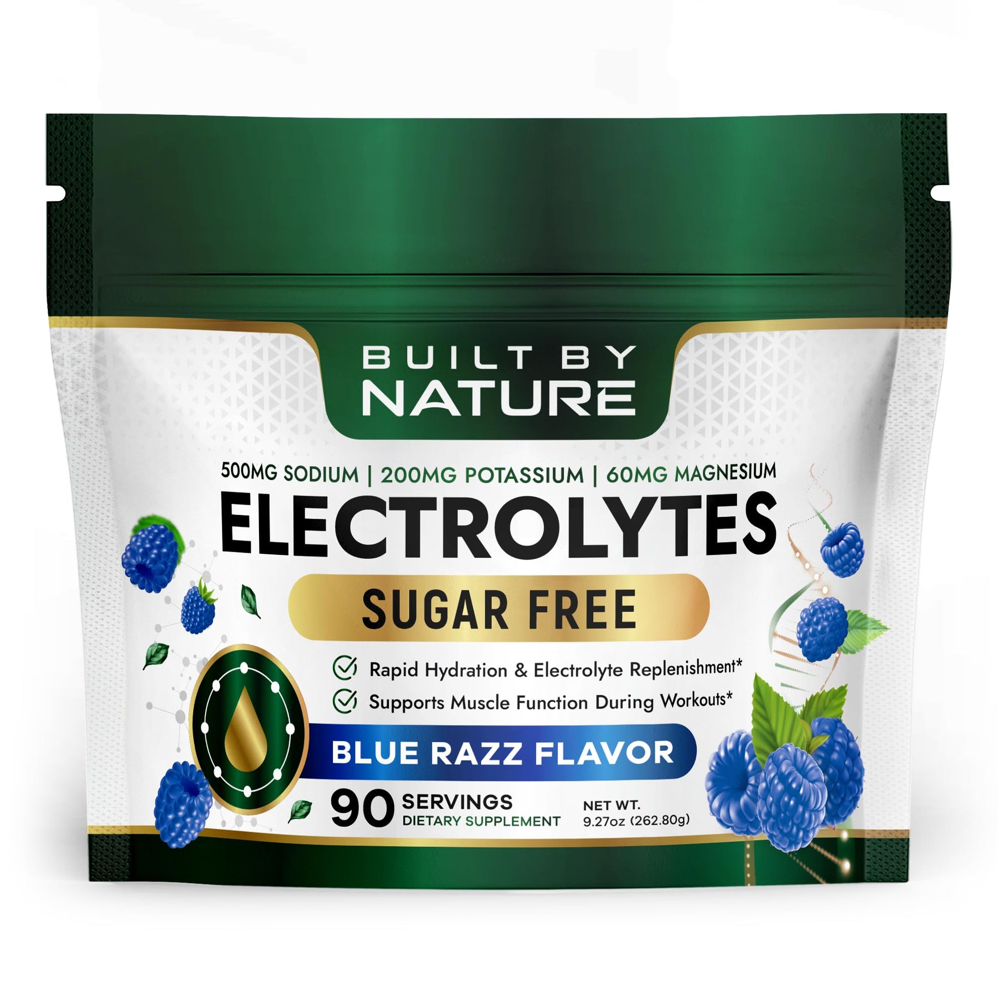 Built by Nature Electrolytes Powder 9.27
