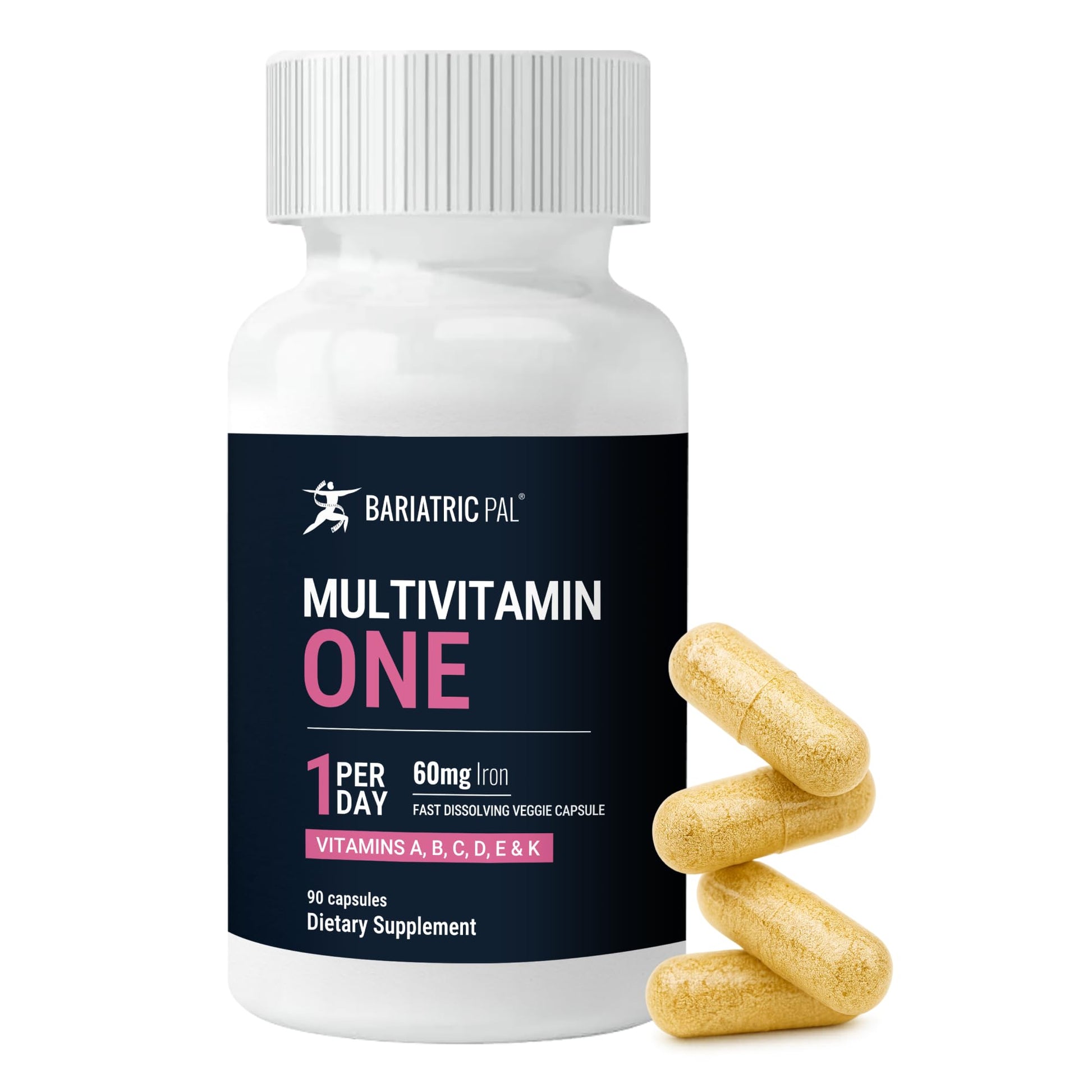 BariatricPal Multivitamin ONE 1 Per Day Capsule, 90 Count
