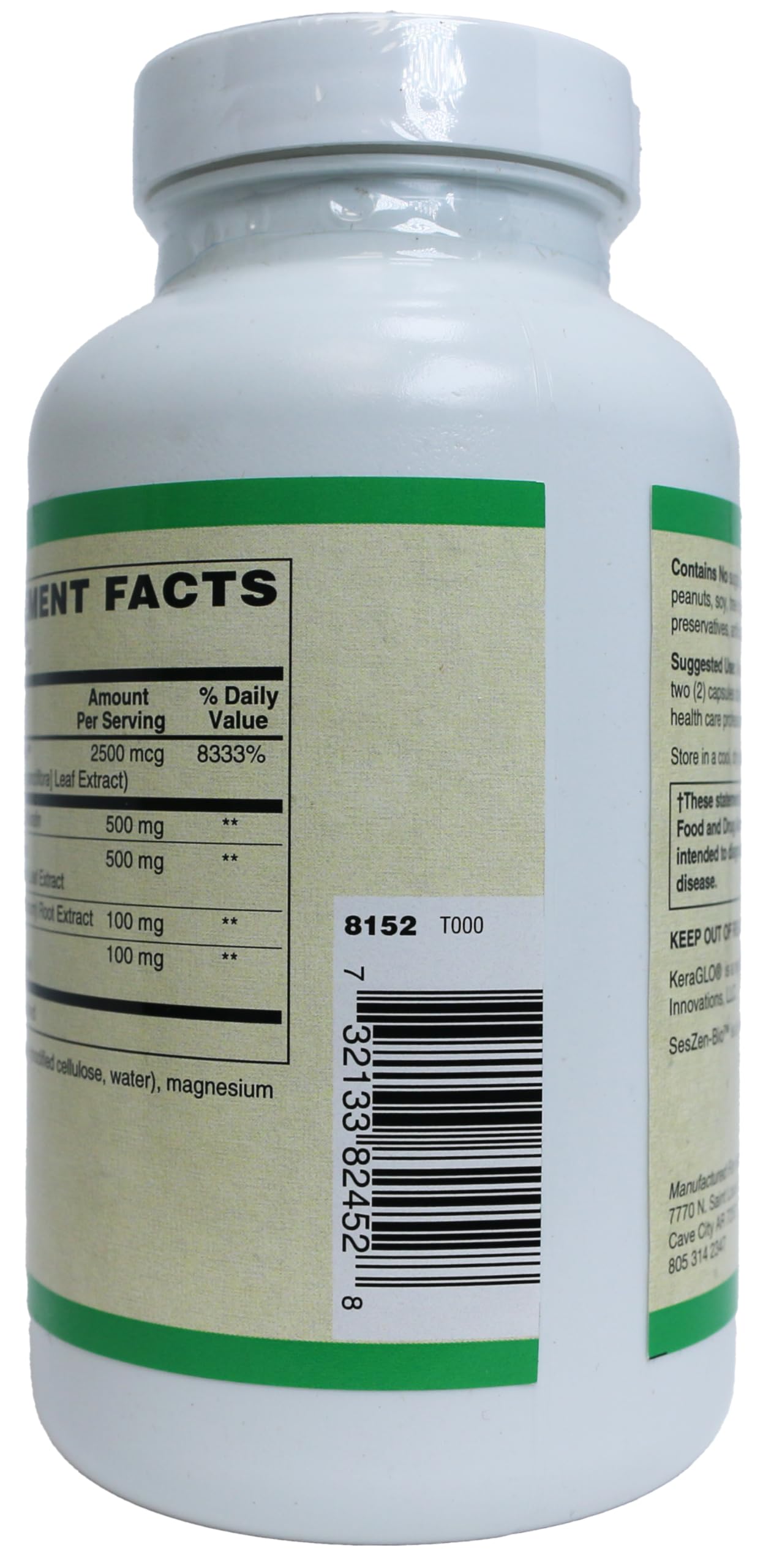 AlchePharma Advanced Beauty Care Hair Skin and Nails Supplement Capsules, 1 Count