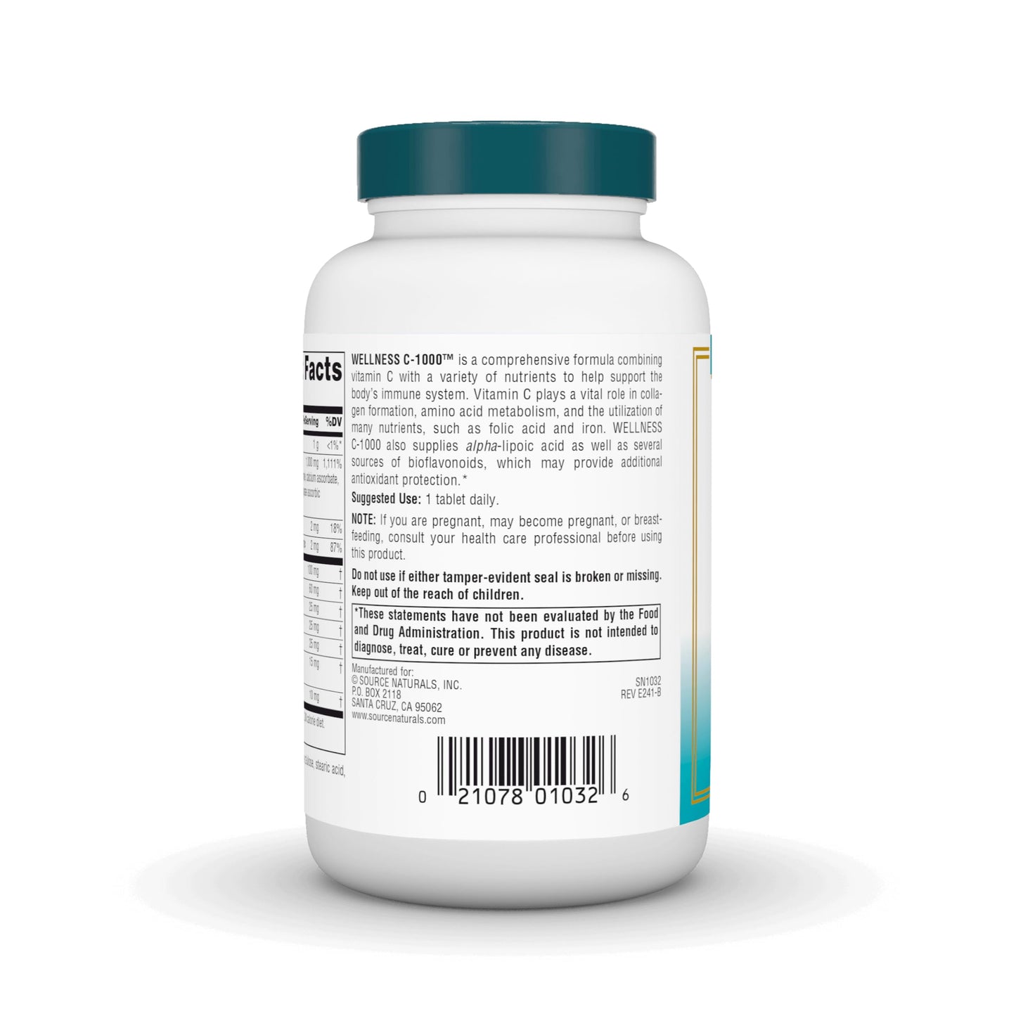 Source Naturals Wellness C-1000 Tablets 100