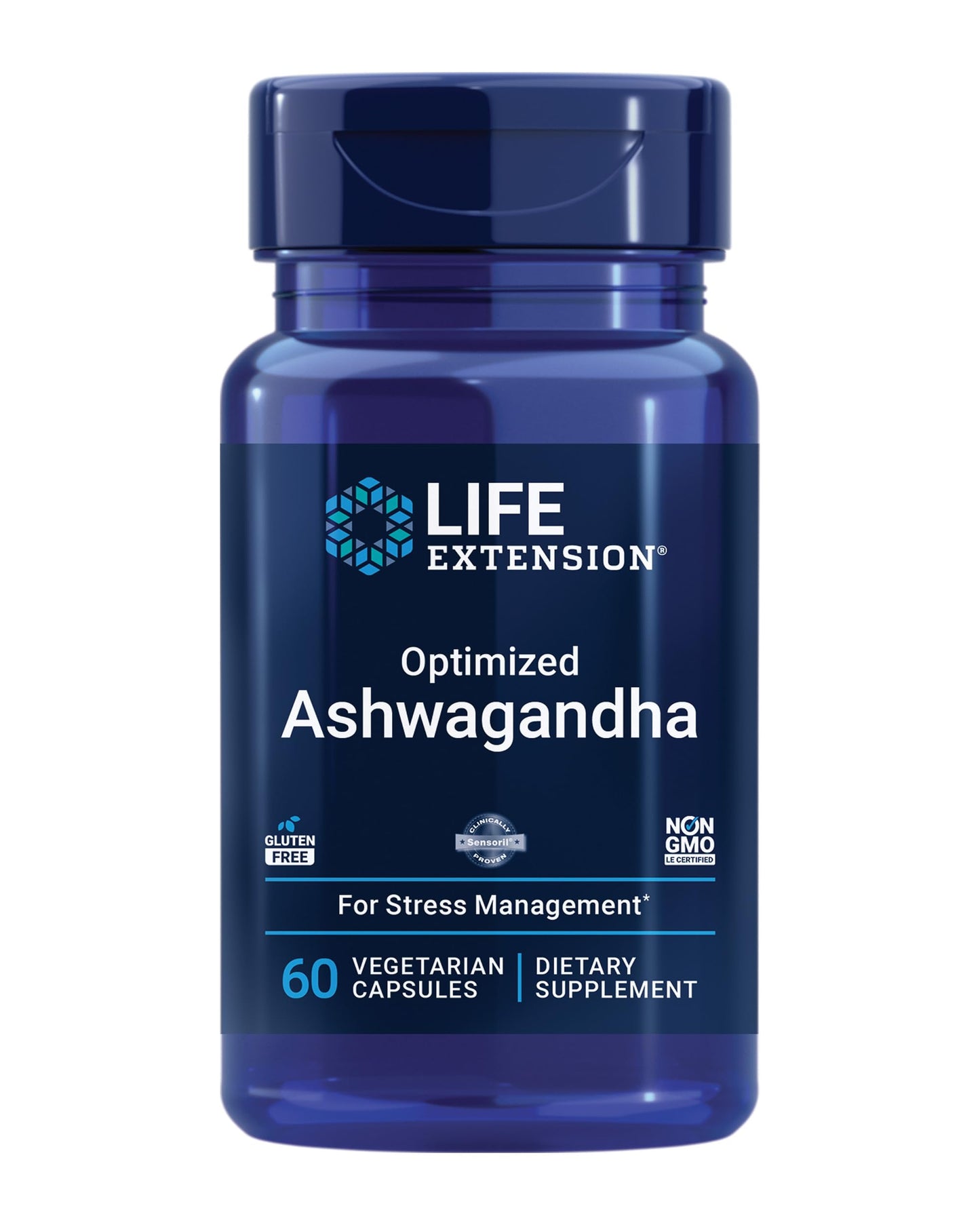 Life Extension Optimized Ashwagandha 60 Capsules