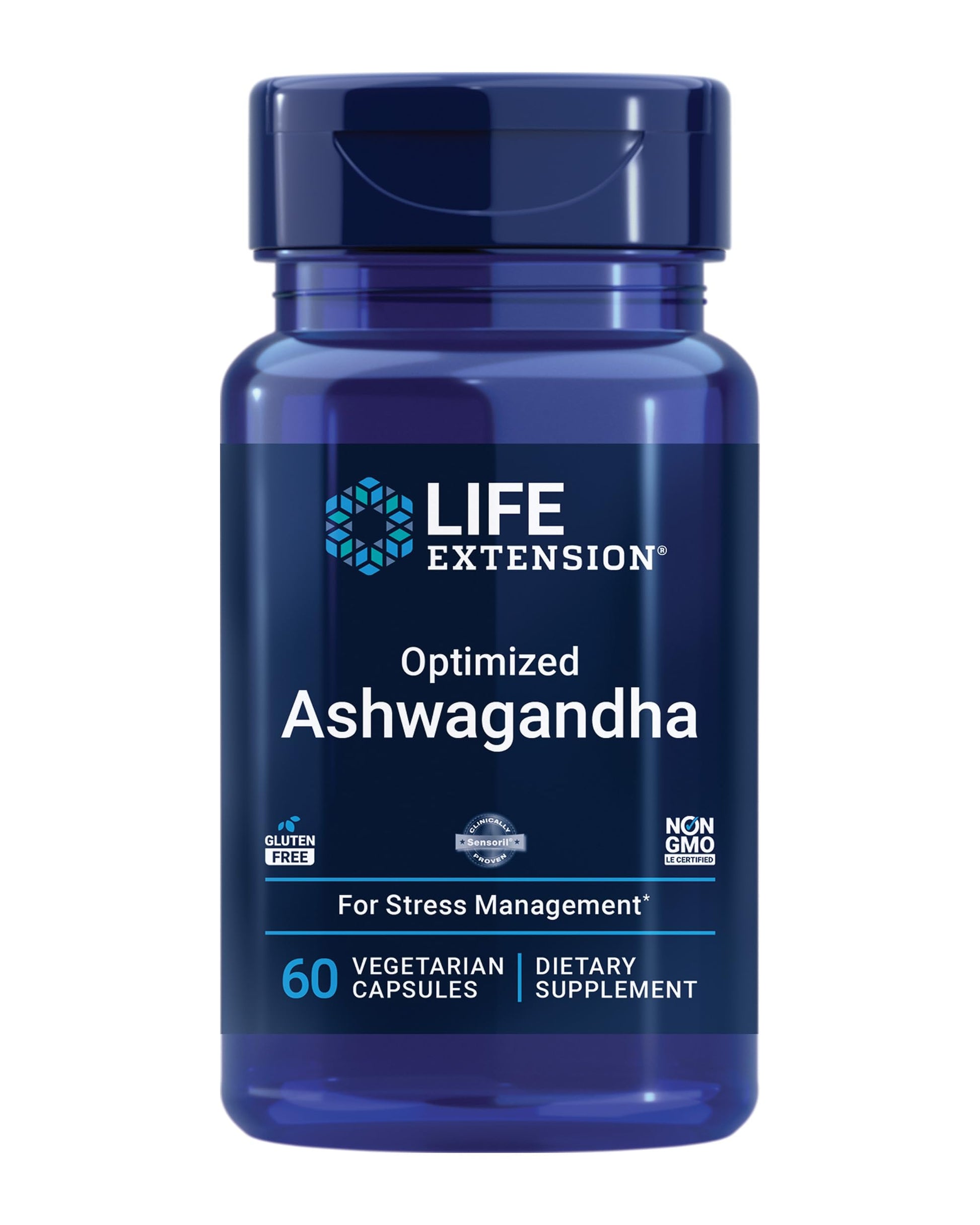 Life Extension Optimized Ashwagandha 60 Capsules