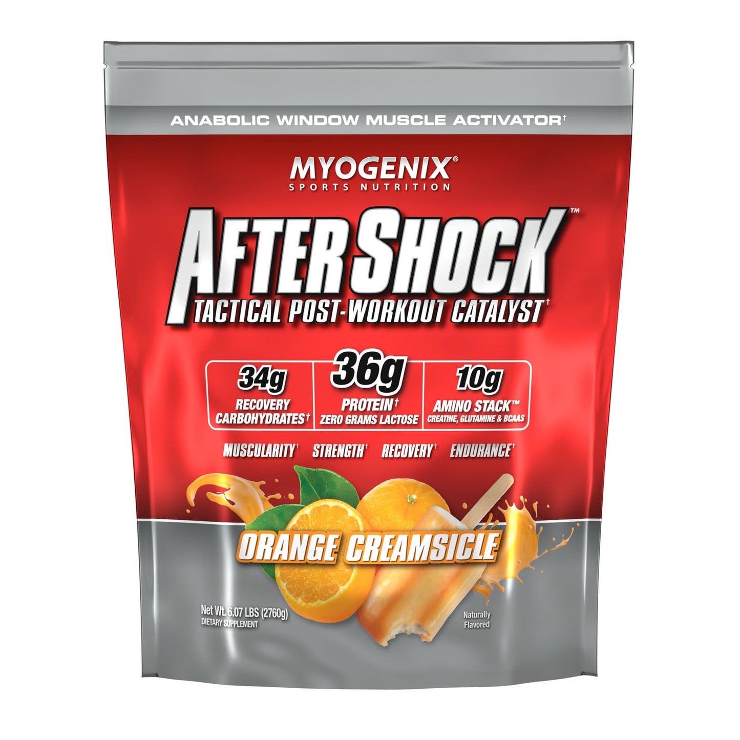 Myogenix Aftershock Post Workout Whey Protein Powder, 96 Servings