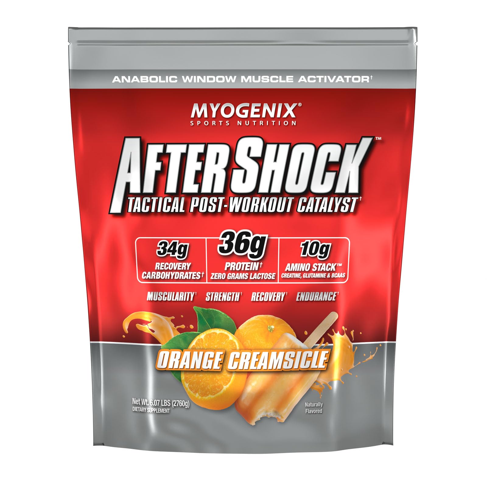 Myogenix Aftershock Post Workout Whey Protein Powder, 96 Servings