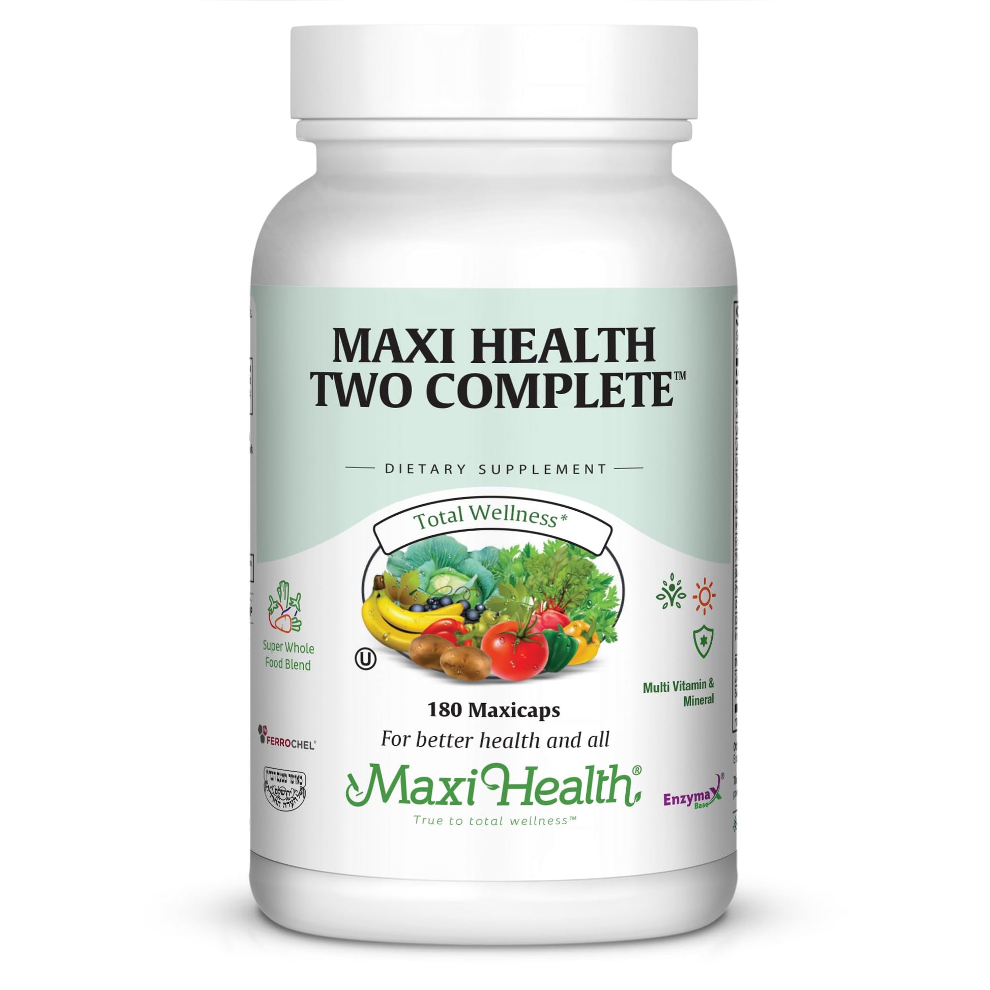 Maxi Health Multivitamins for Men and Women 180 Capsules