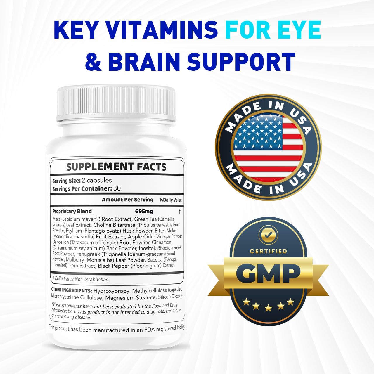 Wellnessesity VisMax Advanced Capsules 180 Capsules