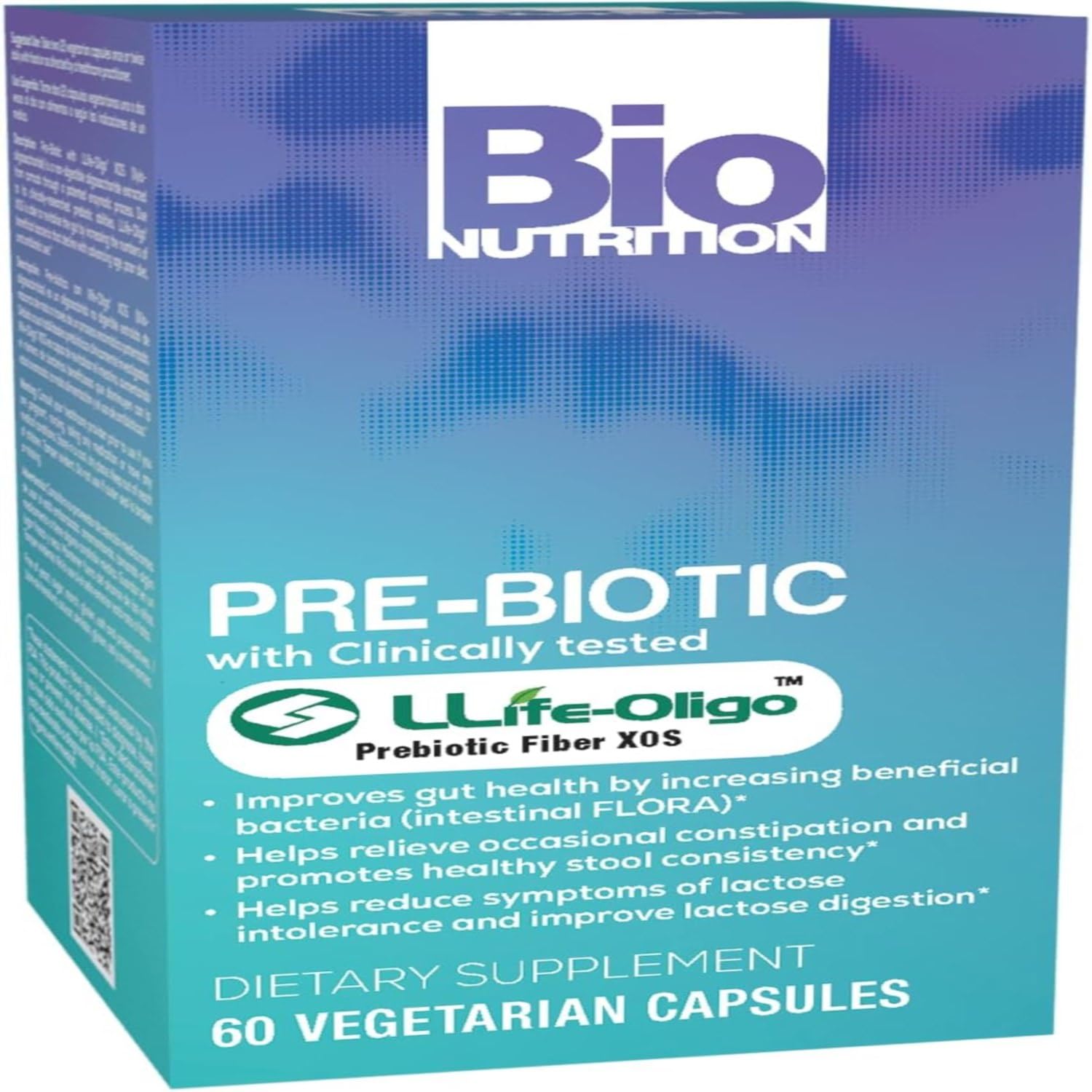 Bio Nutrition Prebiotic Fiber Life-Oligo 1400 mg Capsule 60