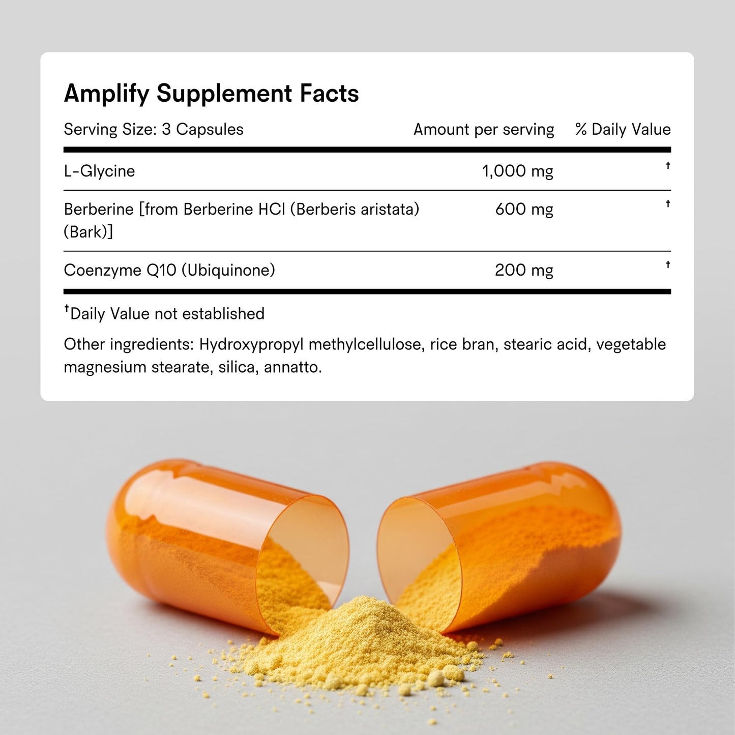 Tally Health Amplify Cellular Metabolism Booster & Energy Support Capsules, 90 Capsules
