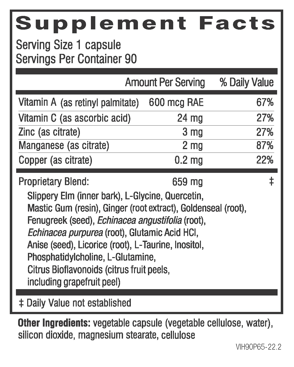 Doctor Wilson's Original Formulations Inner Healing 90 Capsules
