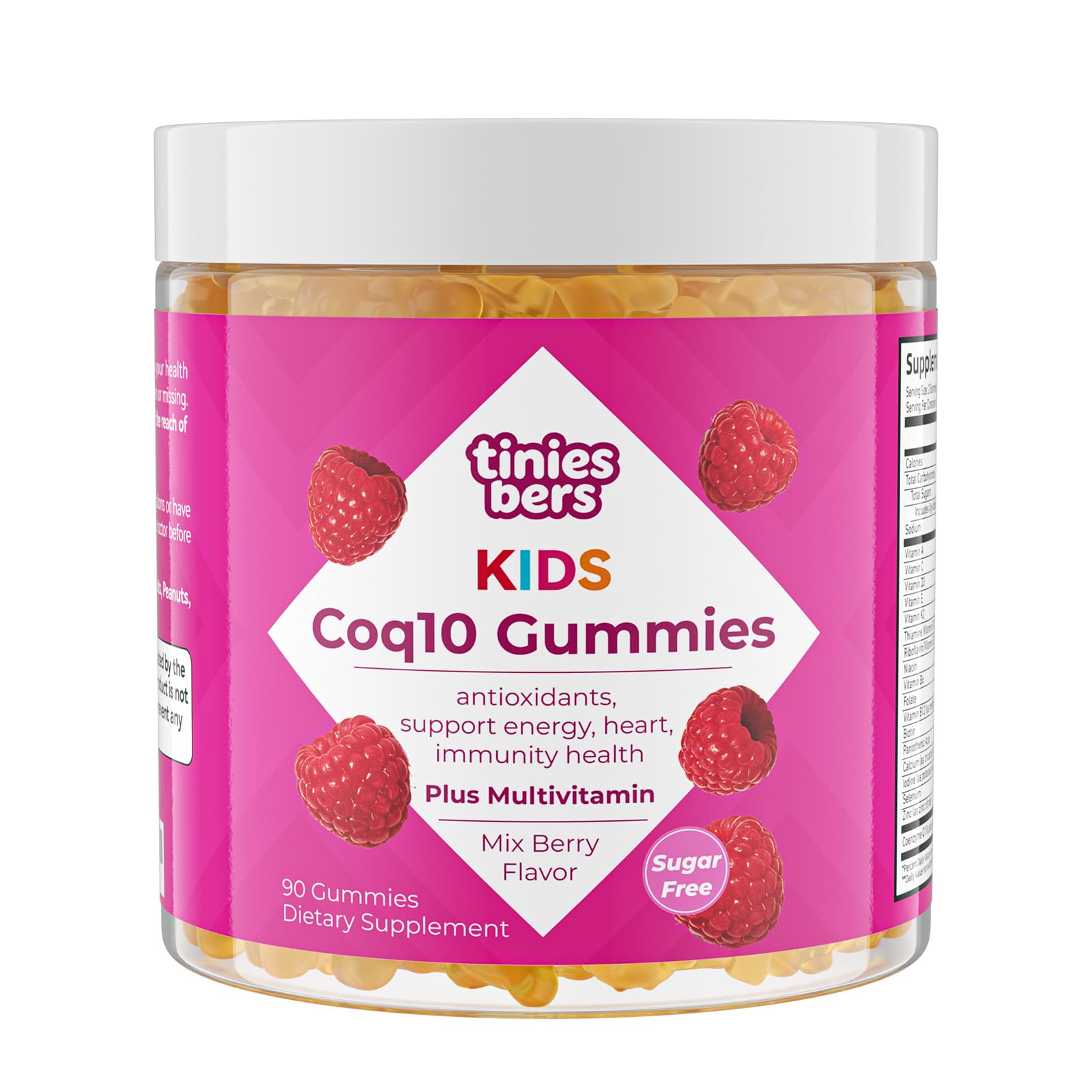 Tinies bers CoQ10 Gummies for Kids, 90 Count