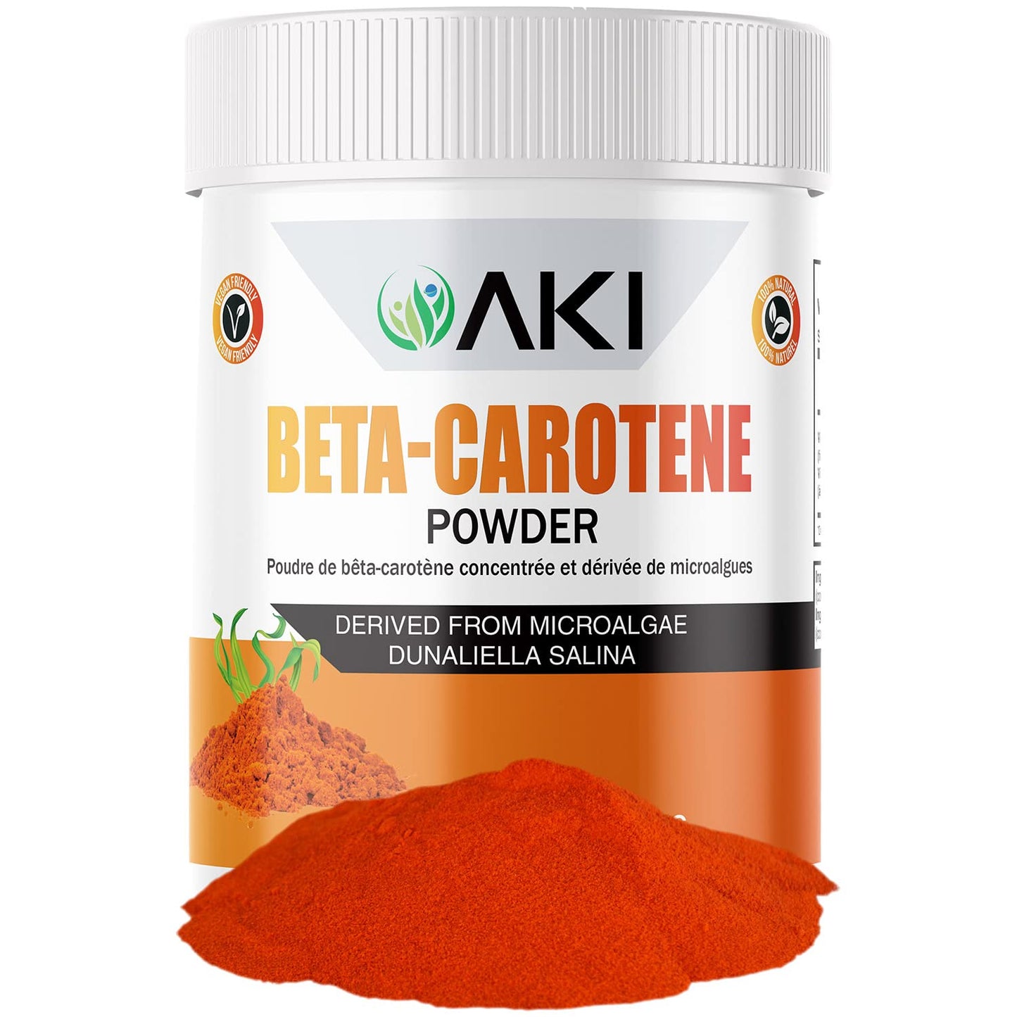 AKI ORGANIC Beta Carotene Powder 1.5 oz